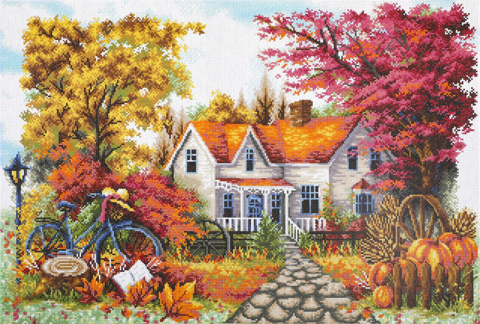 Diamond Dotz Autumn Days - 35.4" x 24.0"