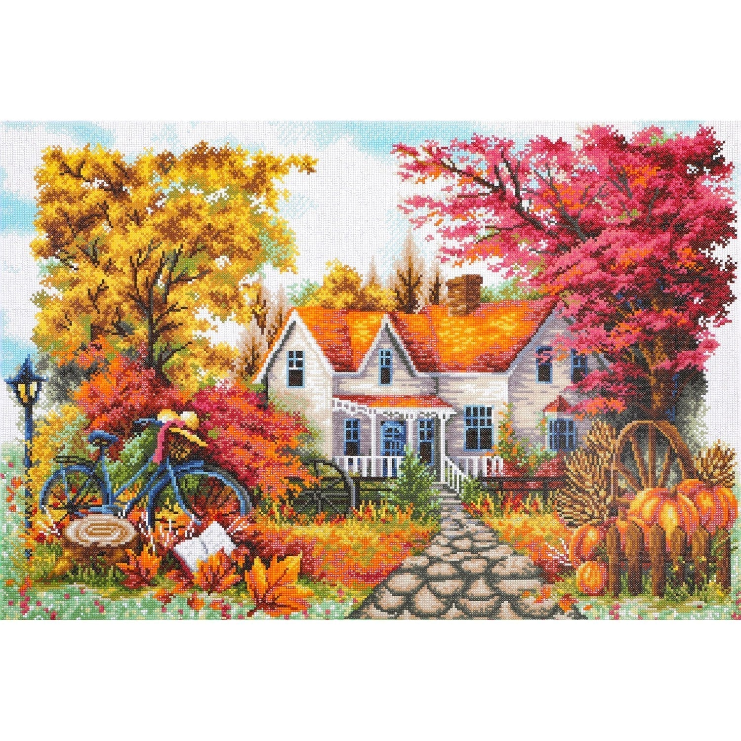 Diamond Dotz Autumn Days - 35.4" x 24.0"