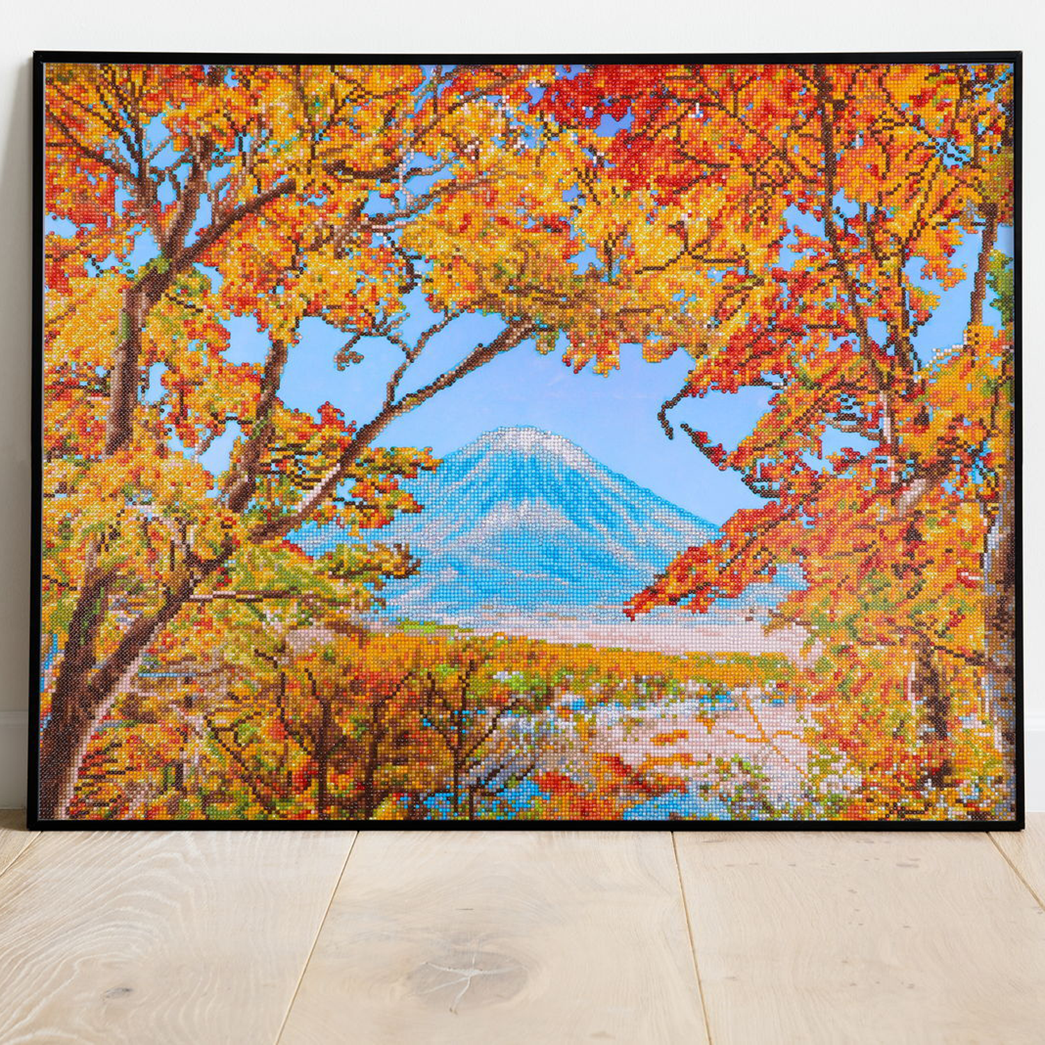 Diamond Dotz Autumn Mountain - 28.4" x 22.1"