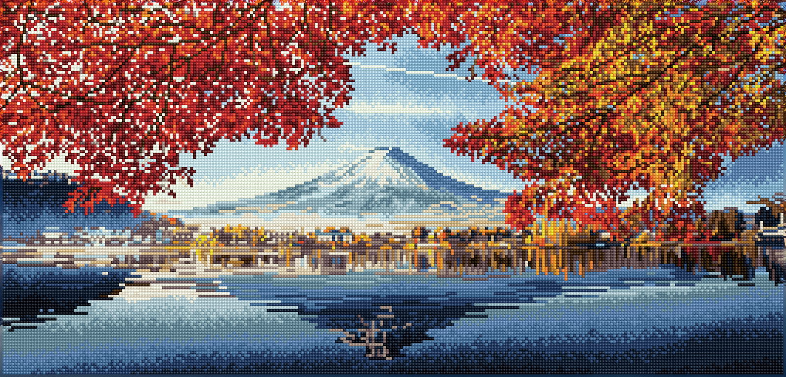 Diamond Dotz Autumn View - 28.7" x 13.8"