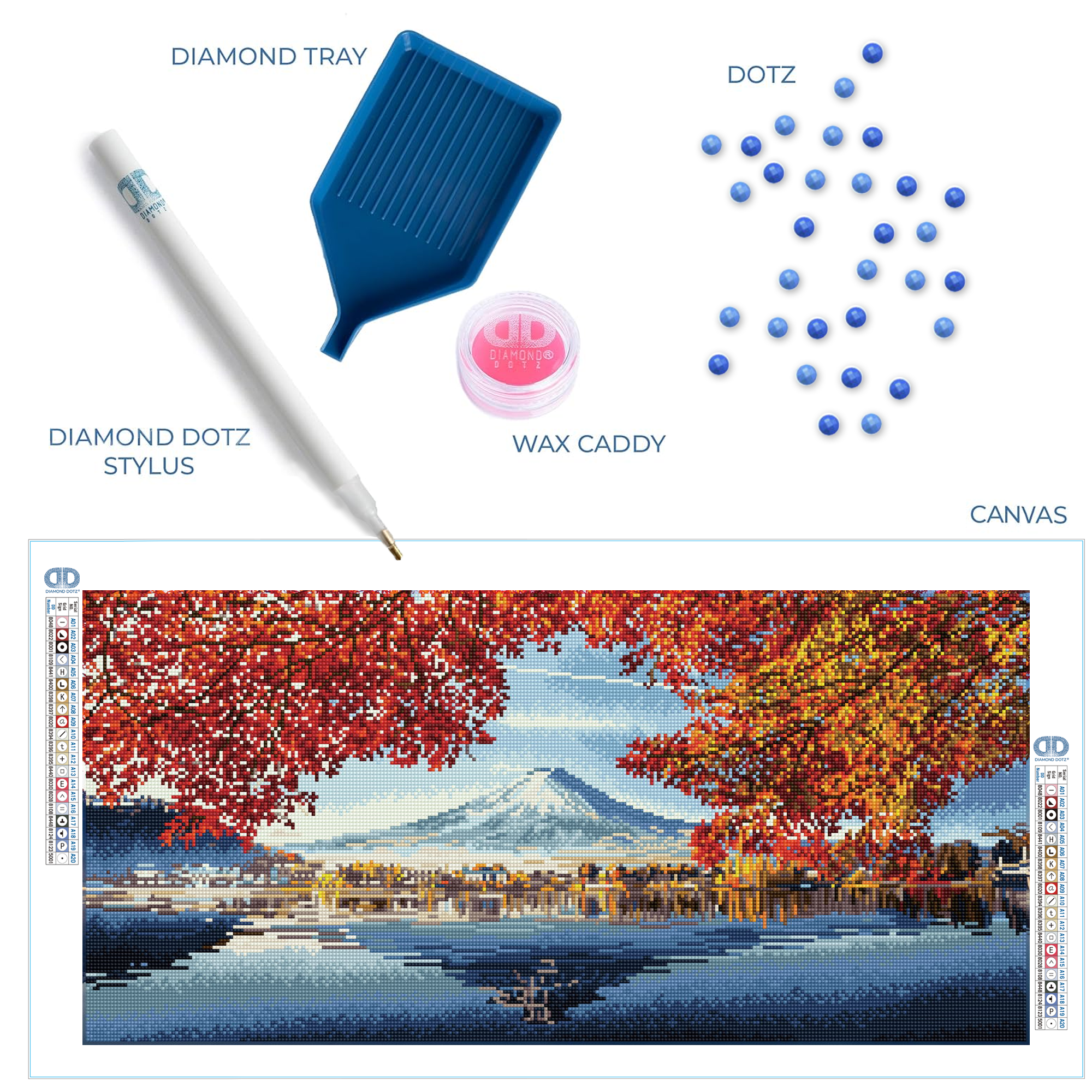 Diamond Dotz Autumn View - 28.7" x 13.8"