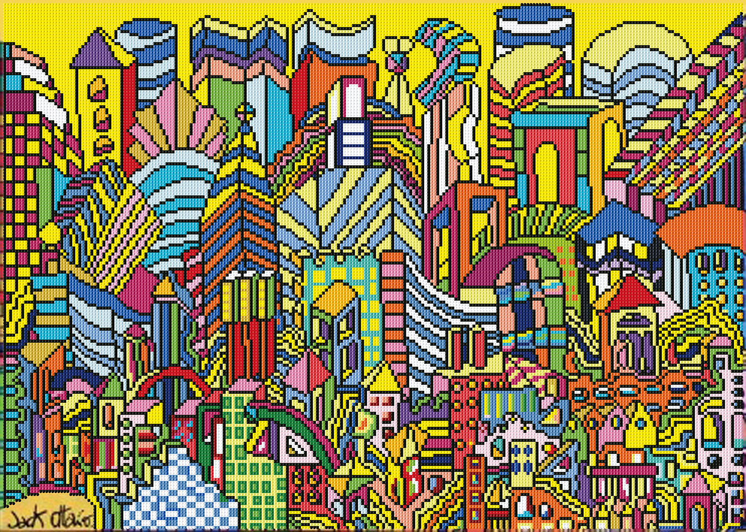 Diamond Dotz Boston 2189 - 27.6" x 19.7"