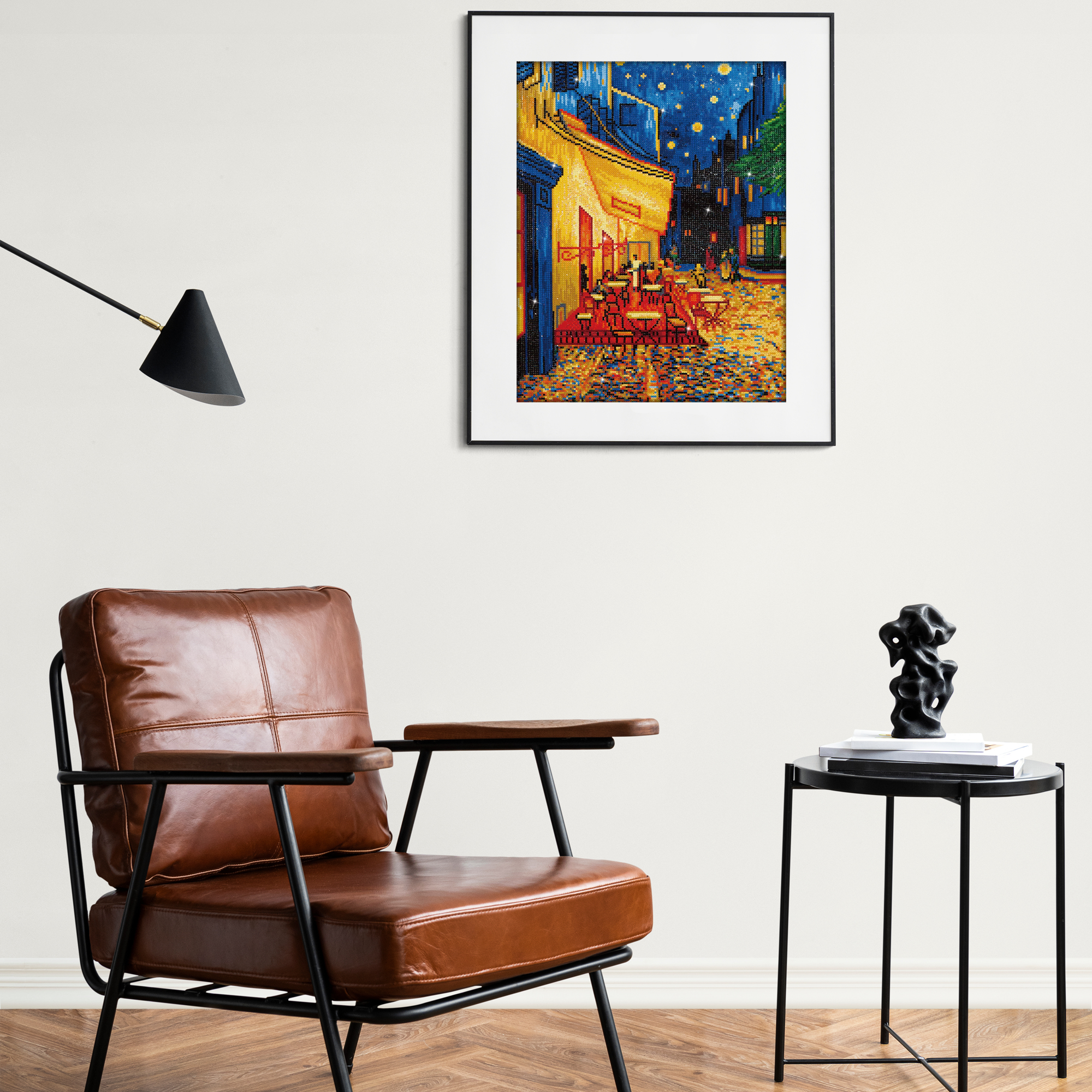 Diamond Dotz Cafe At Night (Van Gogh) - 16.5" x 20.5"