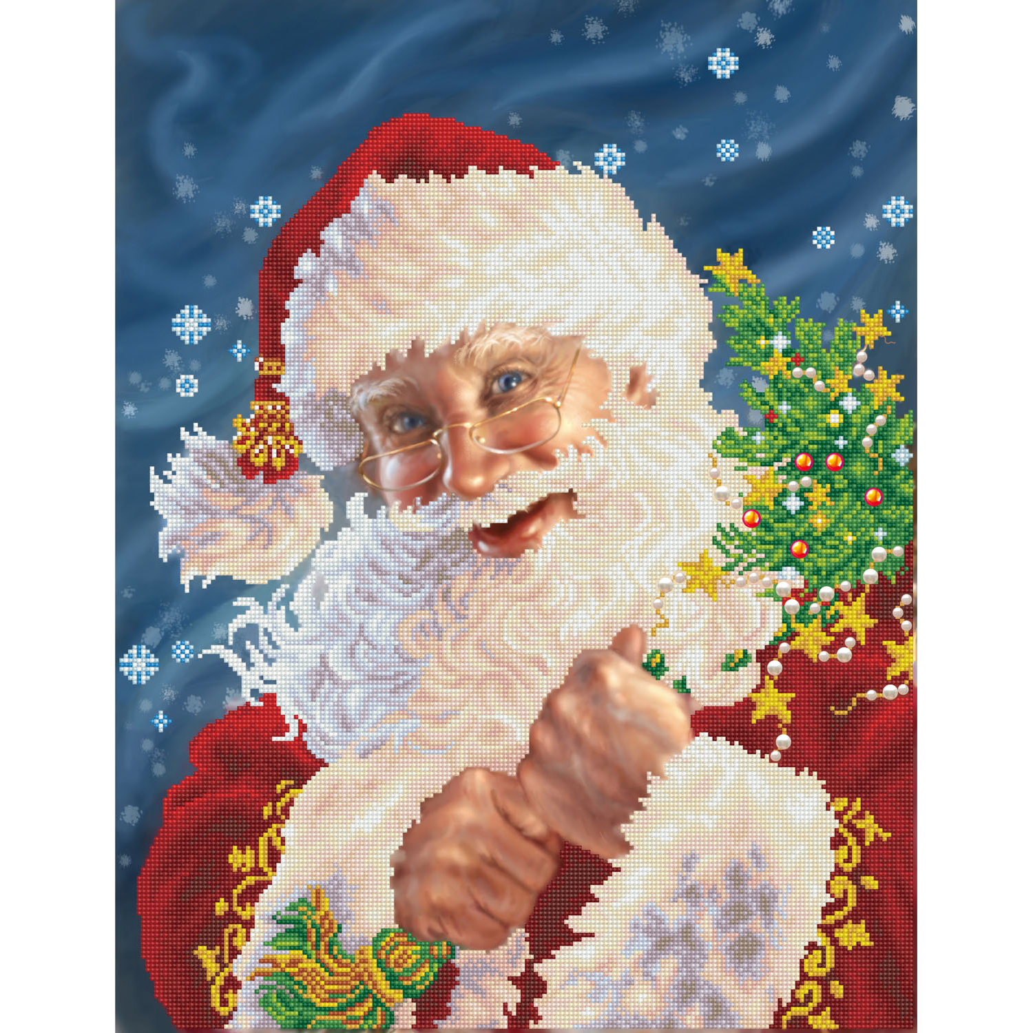 Diamond Dotz Christmas Night - 20.5" x 26.4"