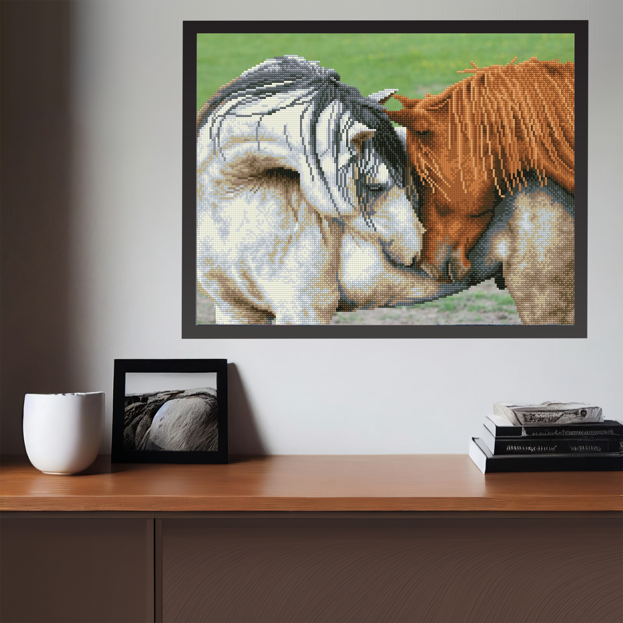 Diamond Dotz Courtship - 24.4" x 17.7"