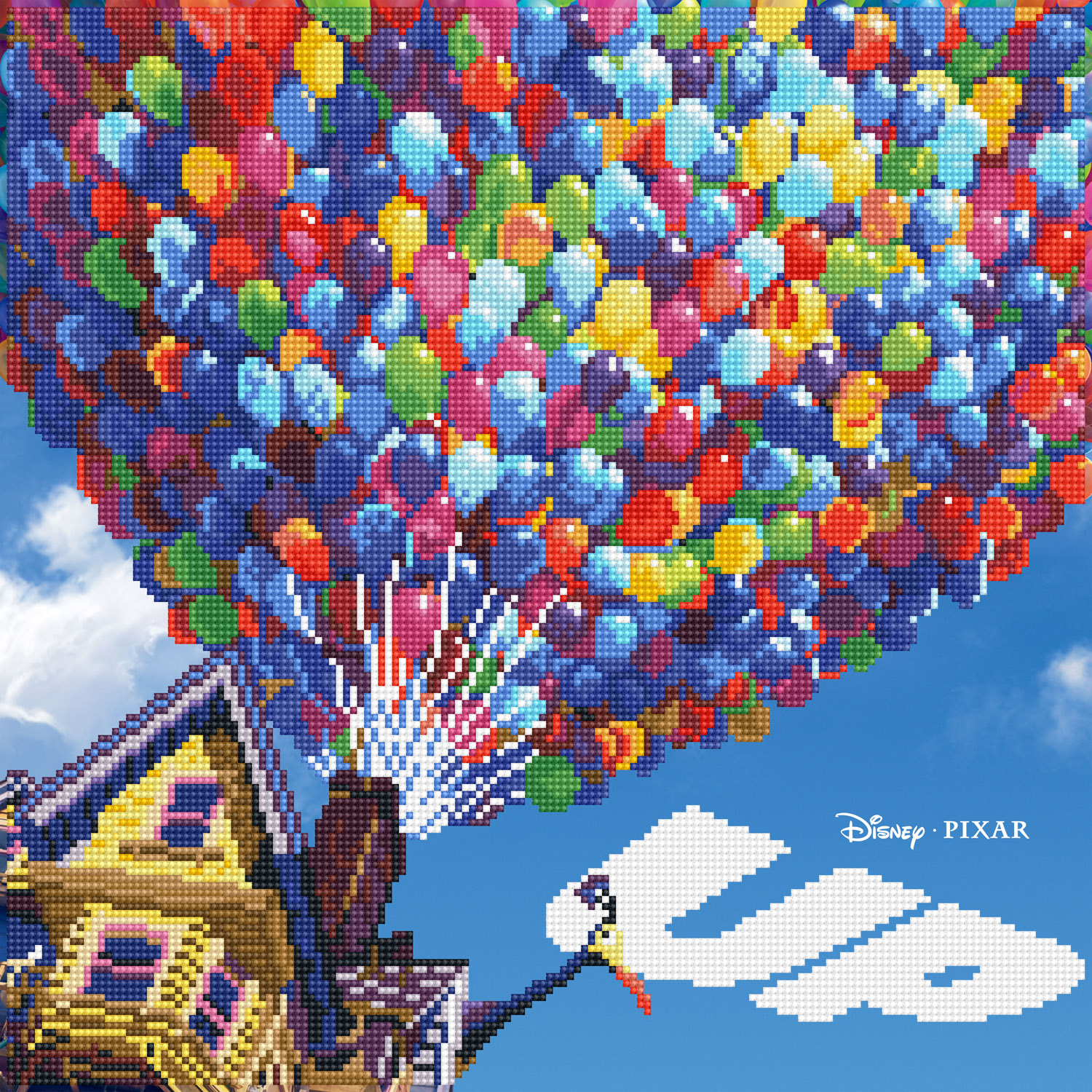 Diamond Dotz Disney UP - 17.3" x 17.3"