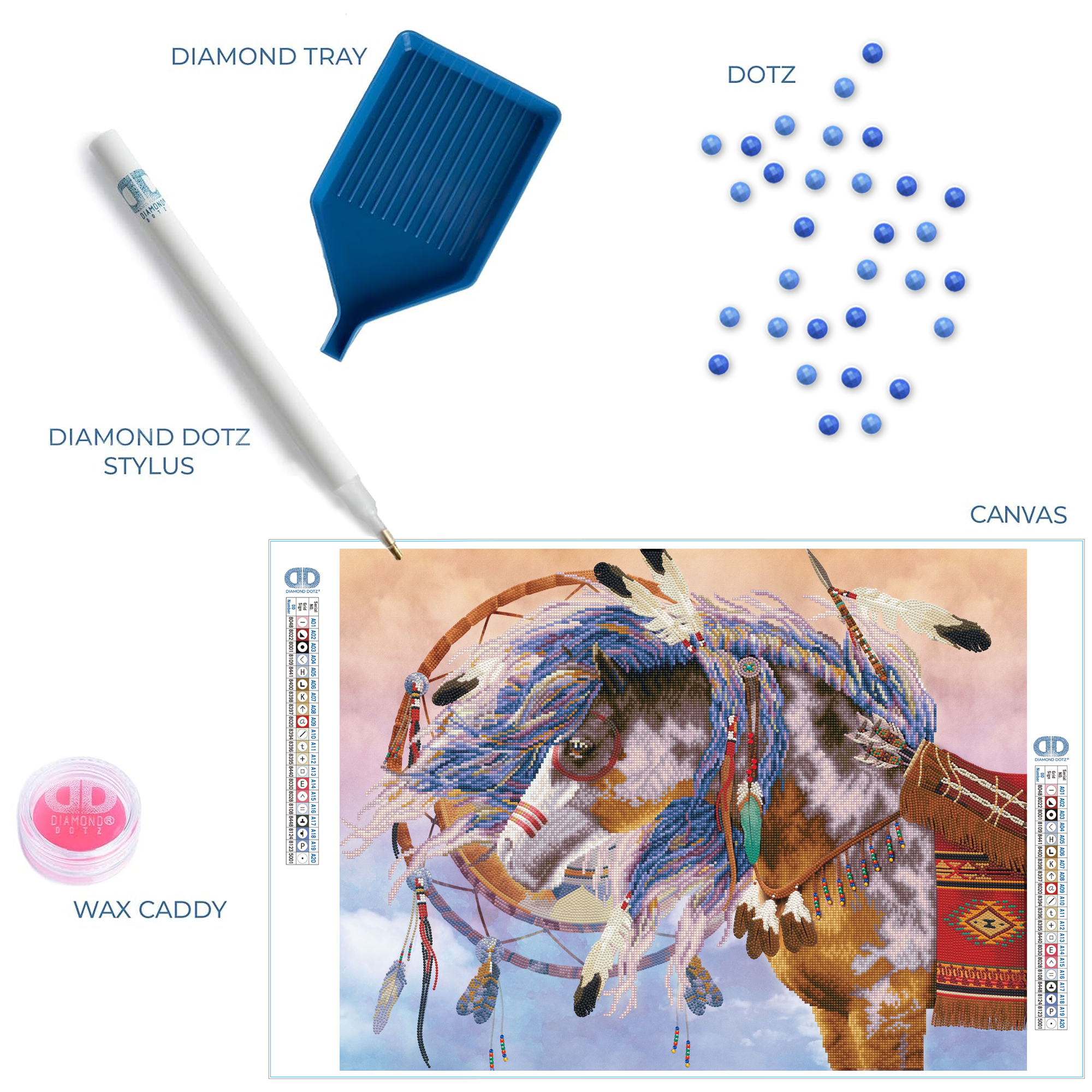 Diamond Dotz Dream Weaver - 29.5" x 22.4"