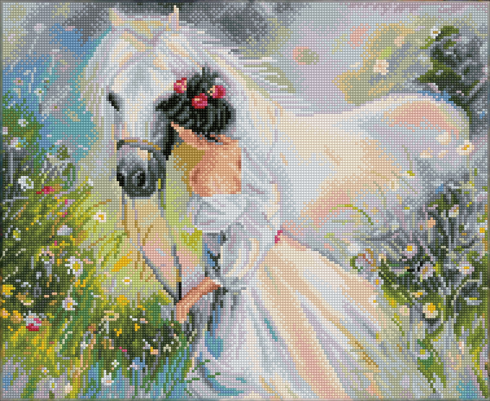 Diamond Dotz Field of Dreams - 19.7" x 16.1"
