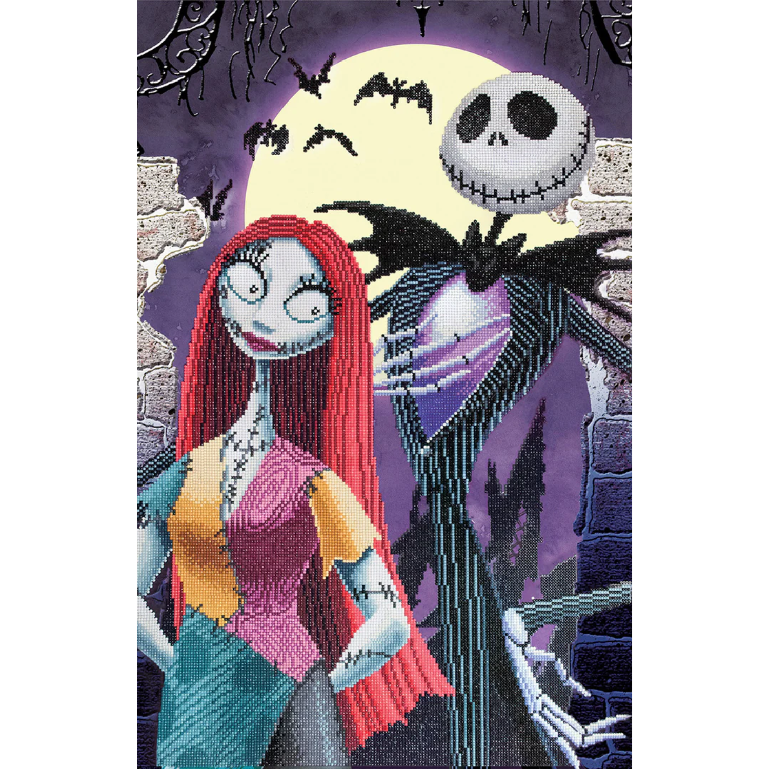 Diamond Dotz Jack & Sally - 20.0" x 30.9"