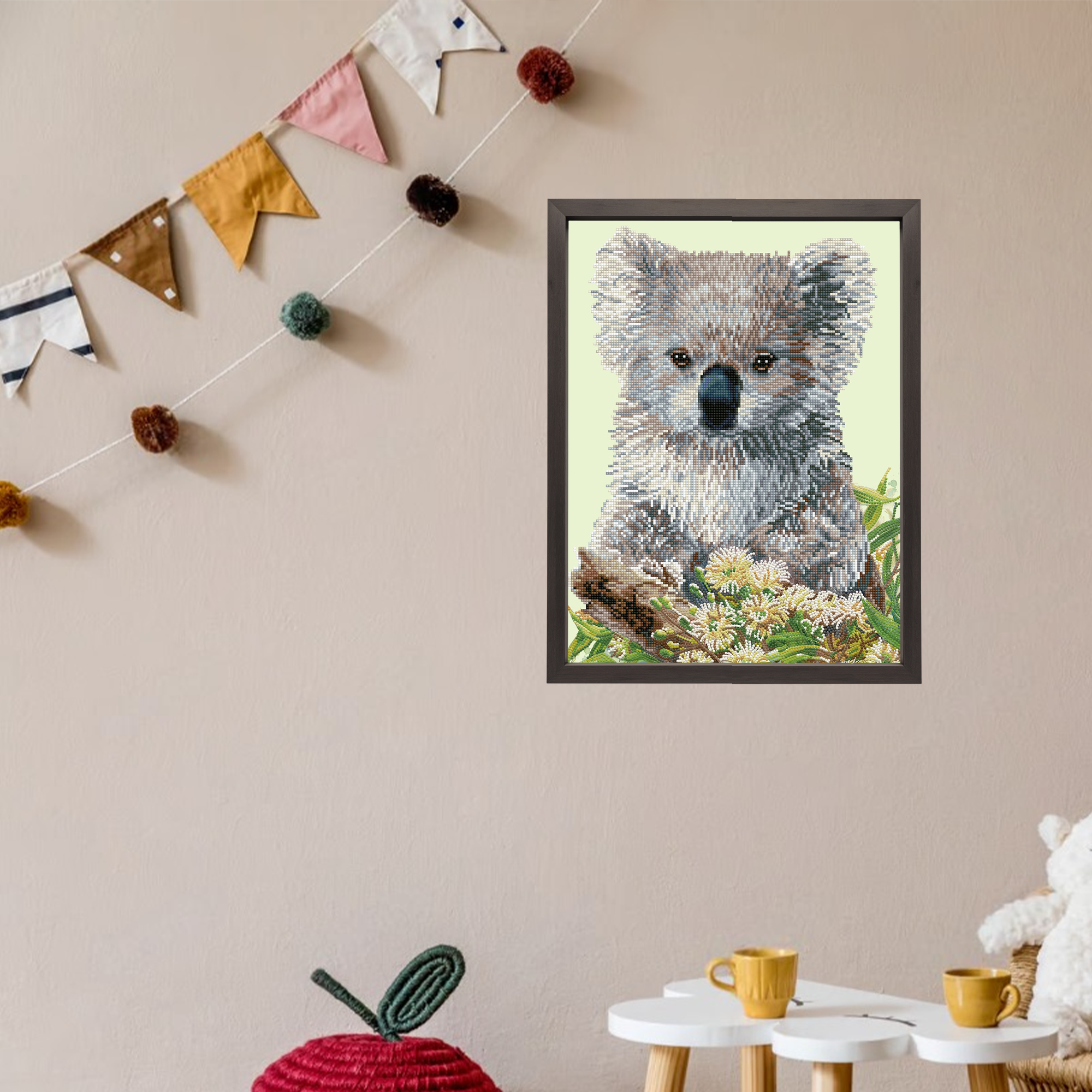 Diamond Dotz Koala & Eucalyptus Blossom - 16.1" x 20.1"