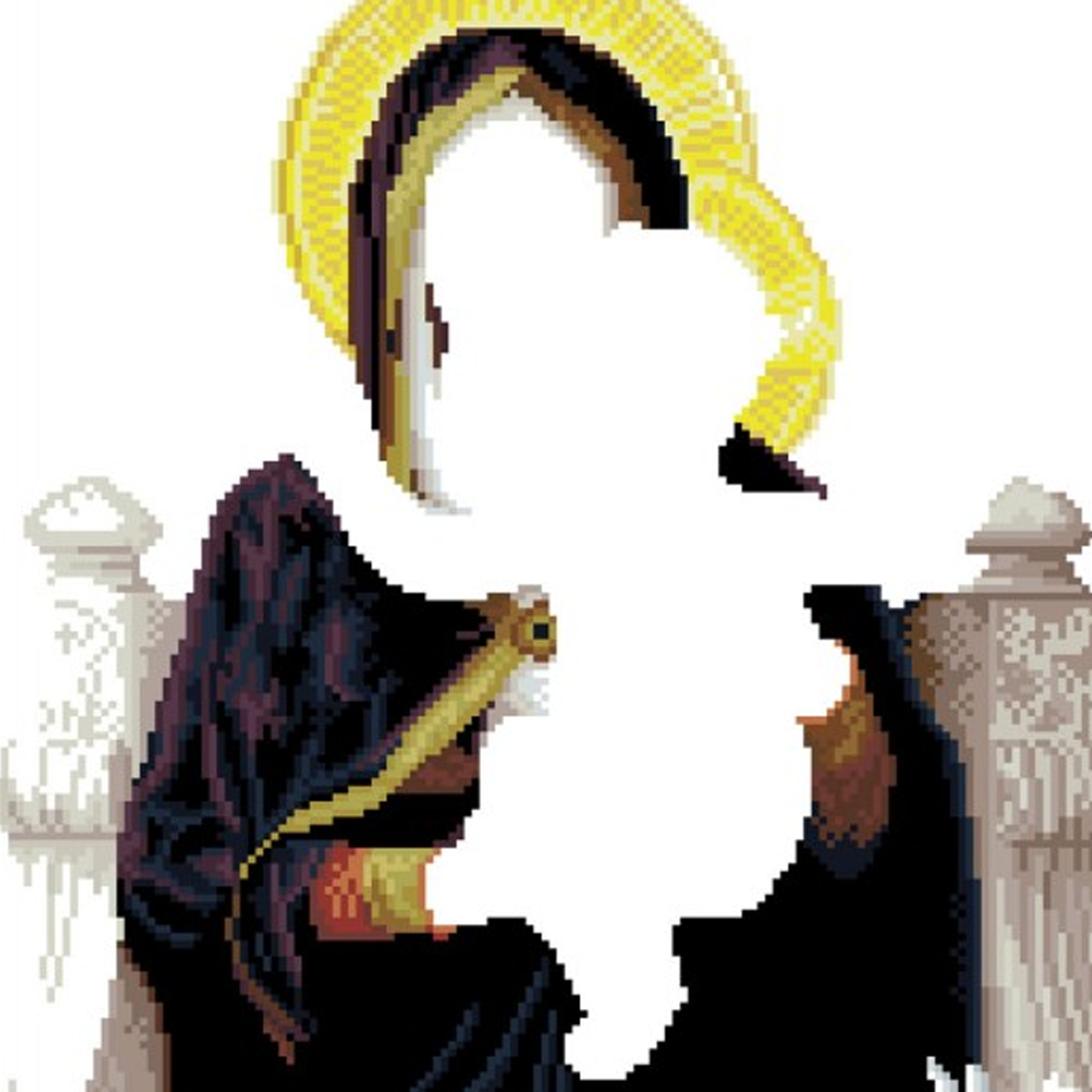 Diamond Dotz La Vierge au Lys (apres William-Adolphe Bouguereay) - 16.5" x 24.4"