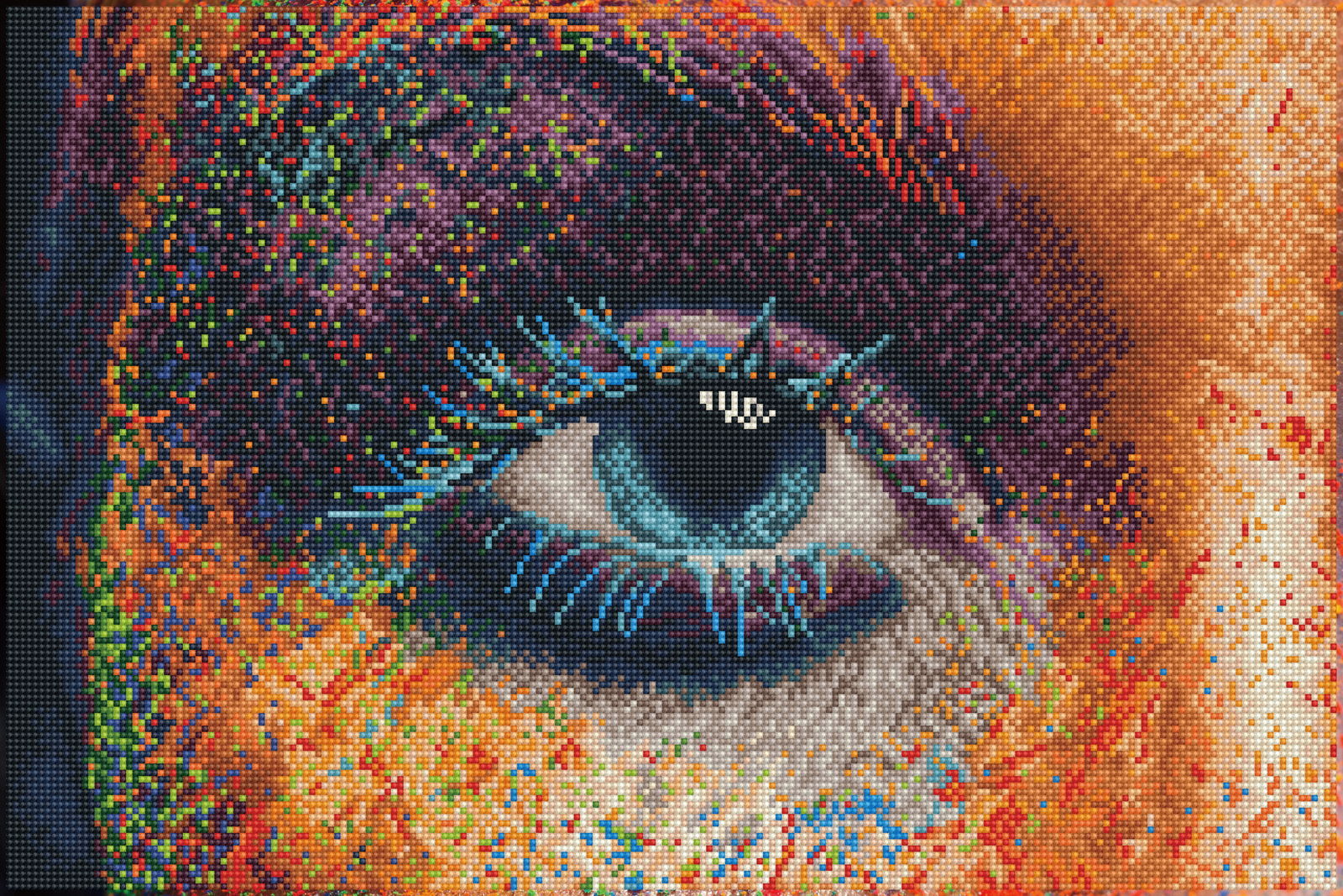 Diamond Dotz Love 2 See Rainbows - 23.6" x 15.8"