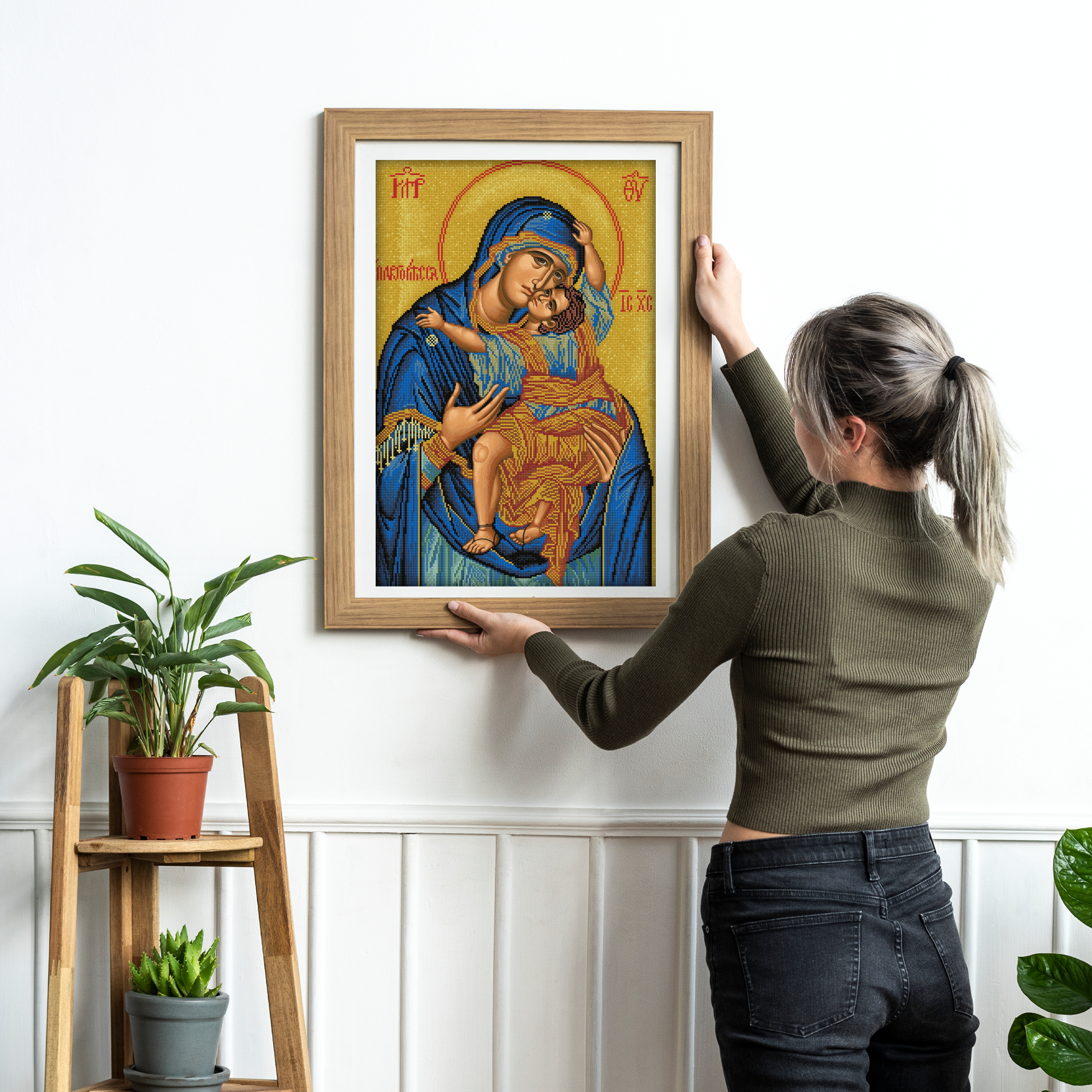 Diamond Dotz Madonna Sweet Kissing - 20.5" x 29.9"