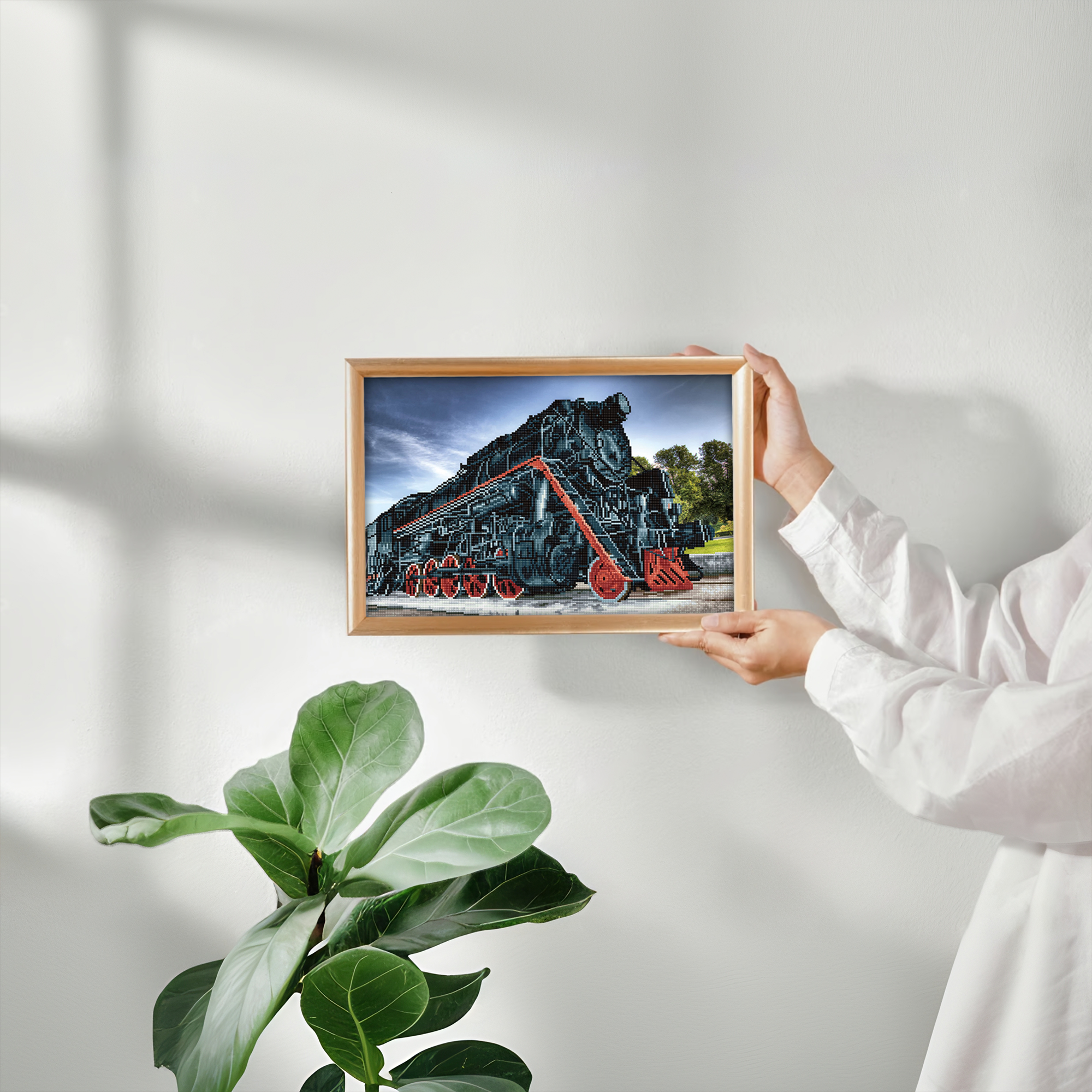 Diamond Dotz Magnificent Engine - 23.6" x 15.8"