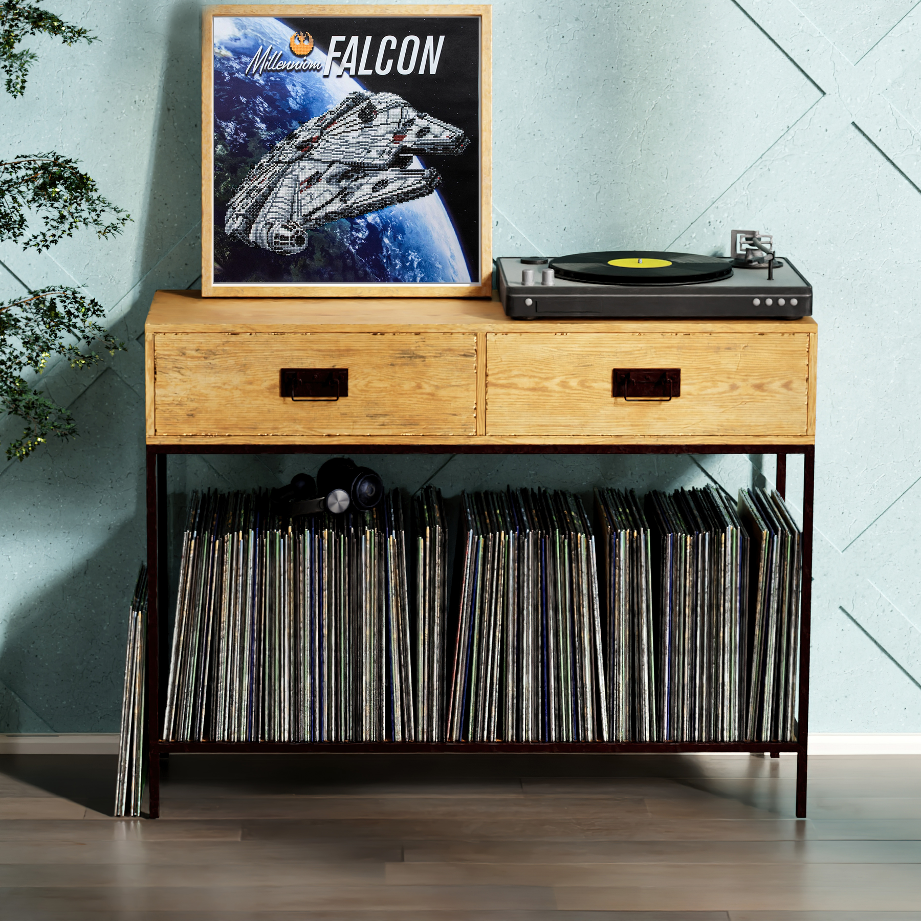 Diamond Dotz Millennium Falcon - 20.3" x 20.3"