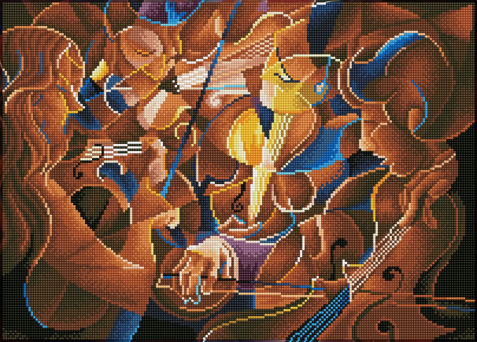 Diamond Dotz Musical Jam - 22.4" x 16.1"