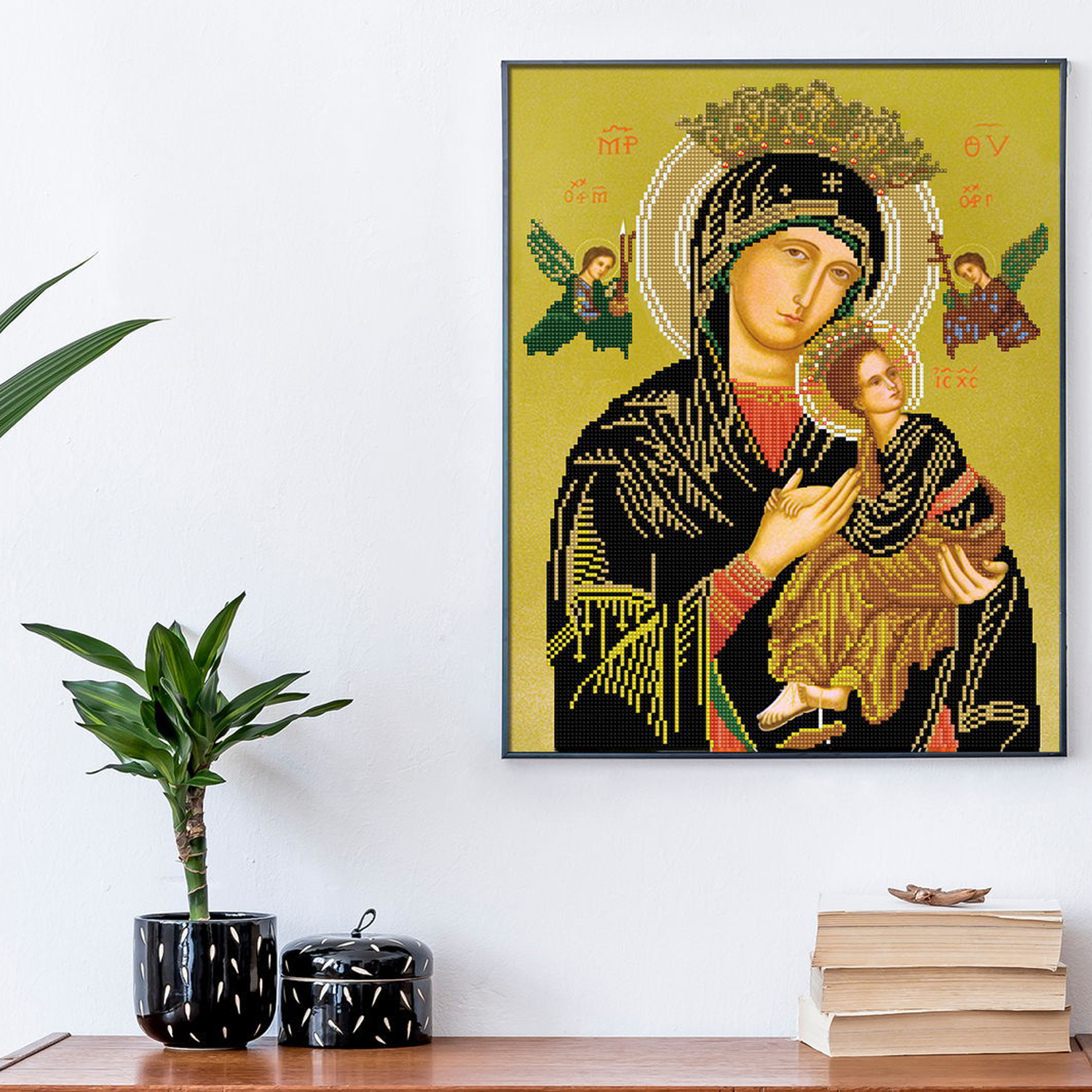 Diamond Dotz Our Lady of Perpetual Help - 15.8" x 19.7"