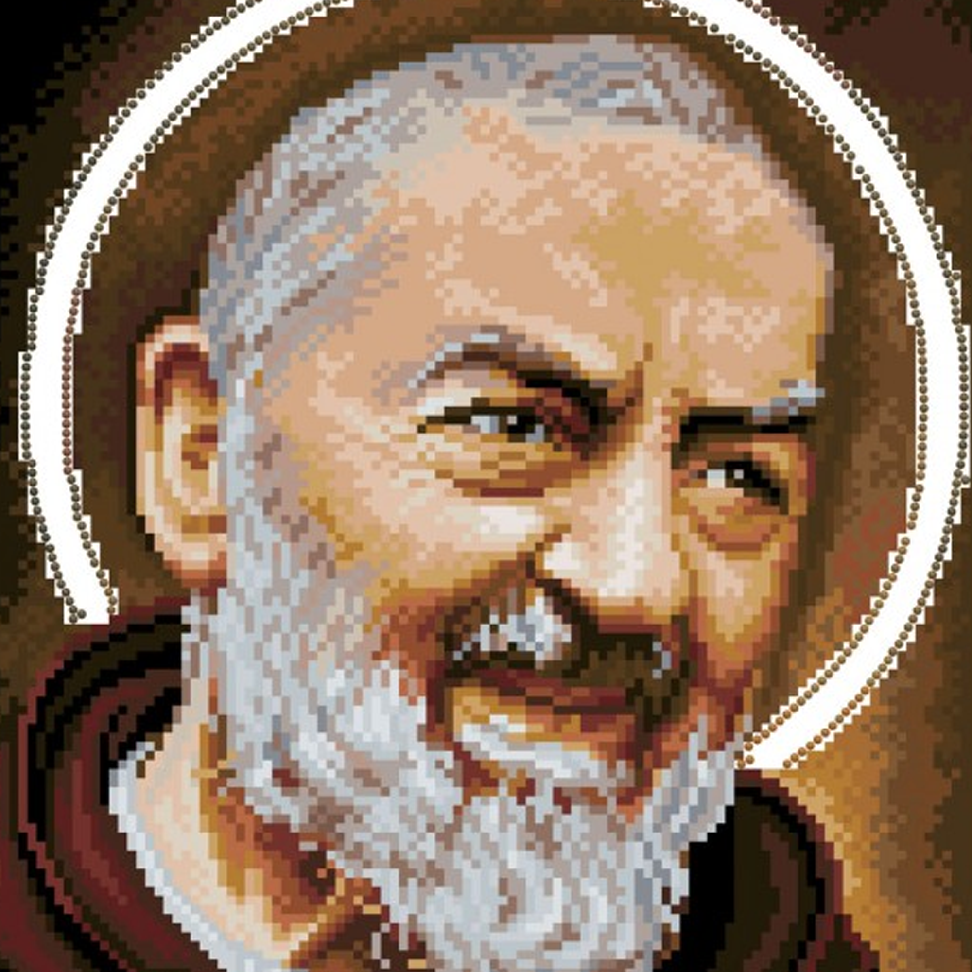 Diamond Dotz Padre Pio - 12.6" x 18.5"