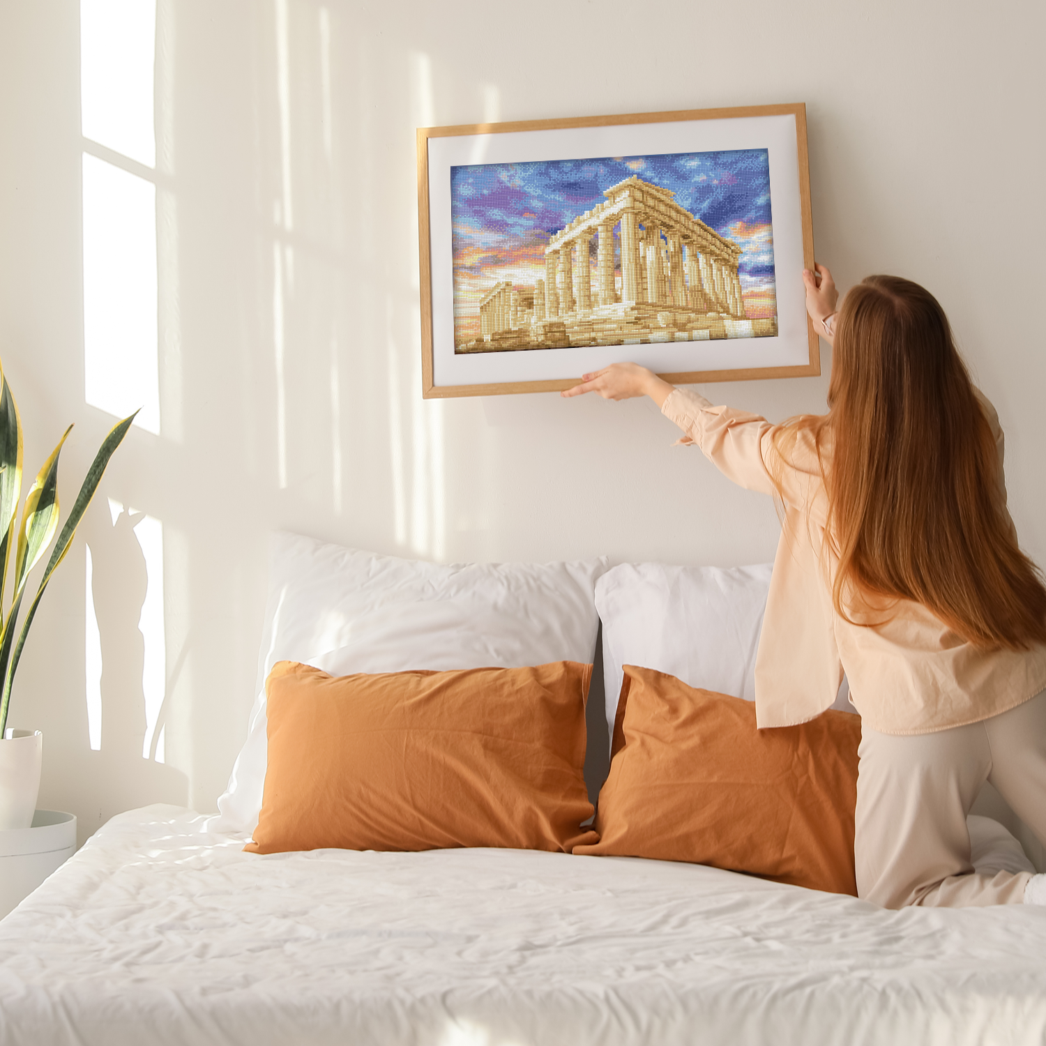 Diamond Dotz Parthenon Temple - 20.5" x 12.2"