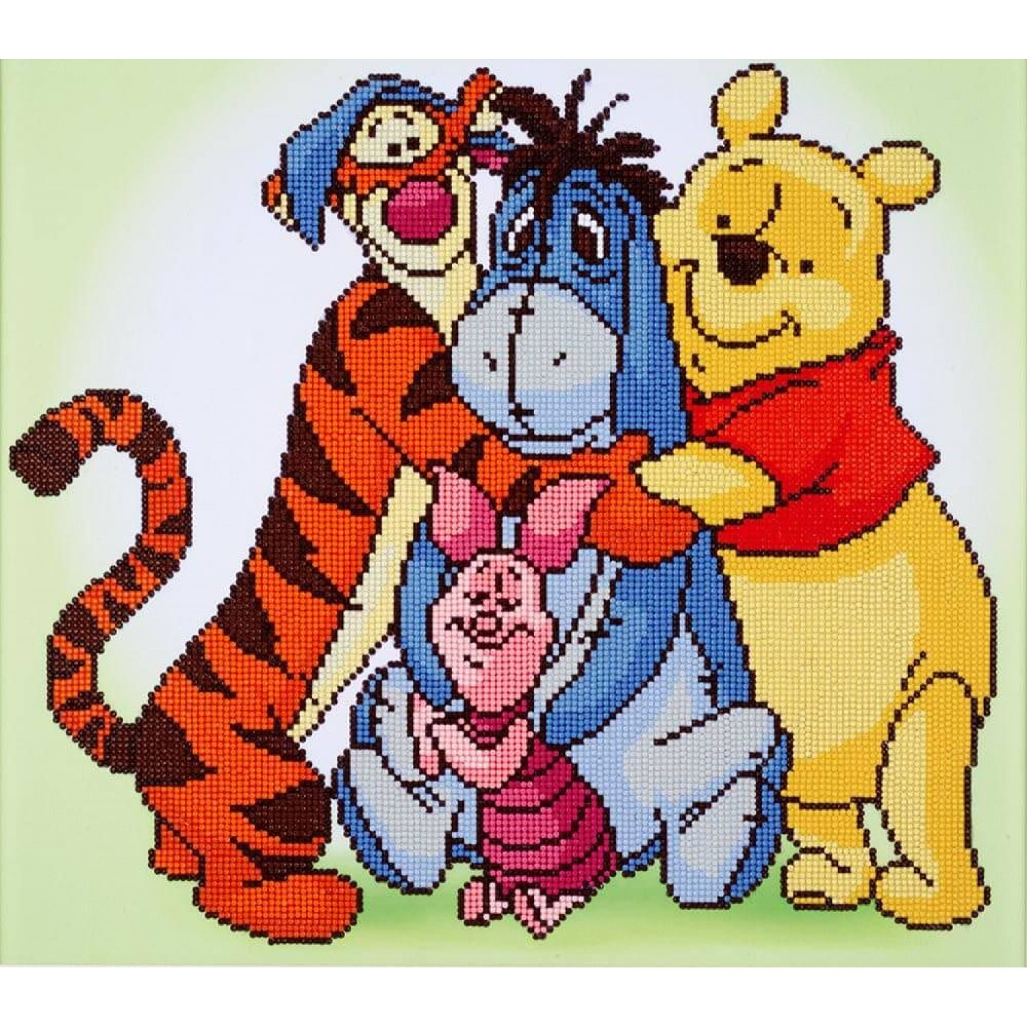 Diamond Dotz Pooh & Friends - 18.5" x 16.5"