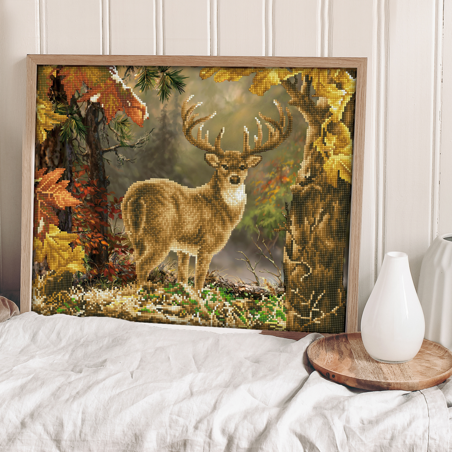 Diamond Dotz Prince of the Forest - 20.5" x 16.5"