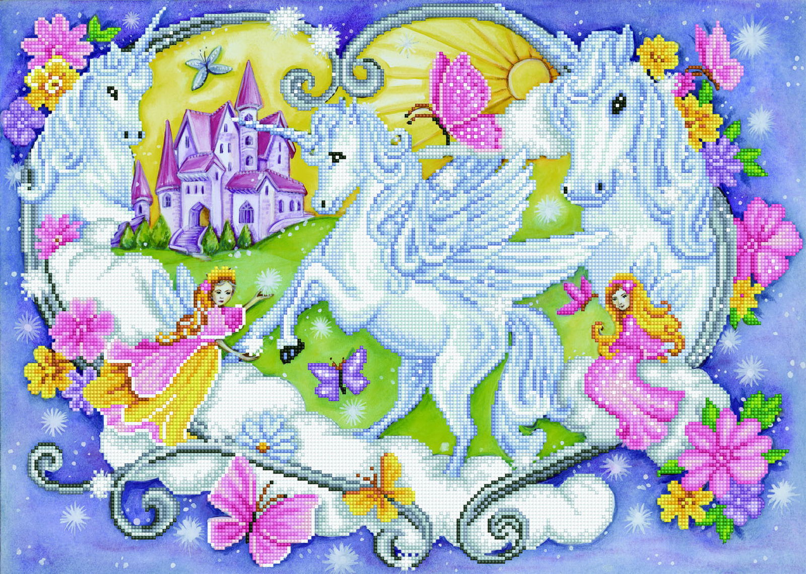 Diamond Dotz Princess Magic - 26.0" x 18.5"