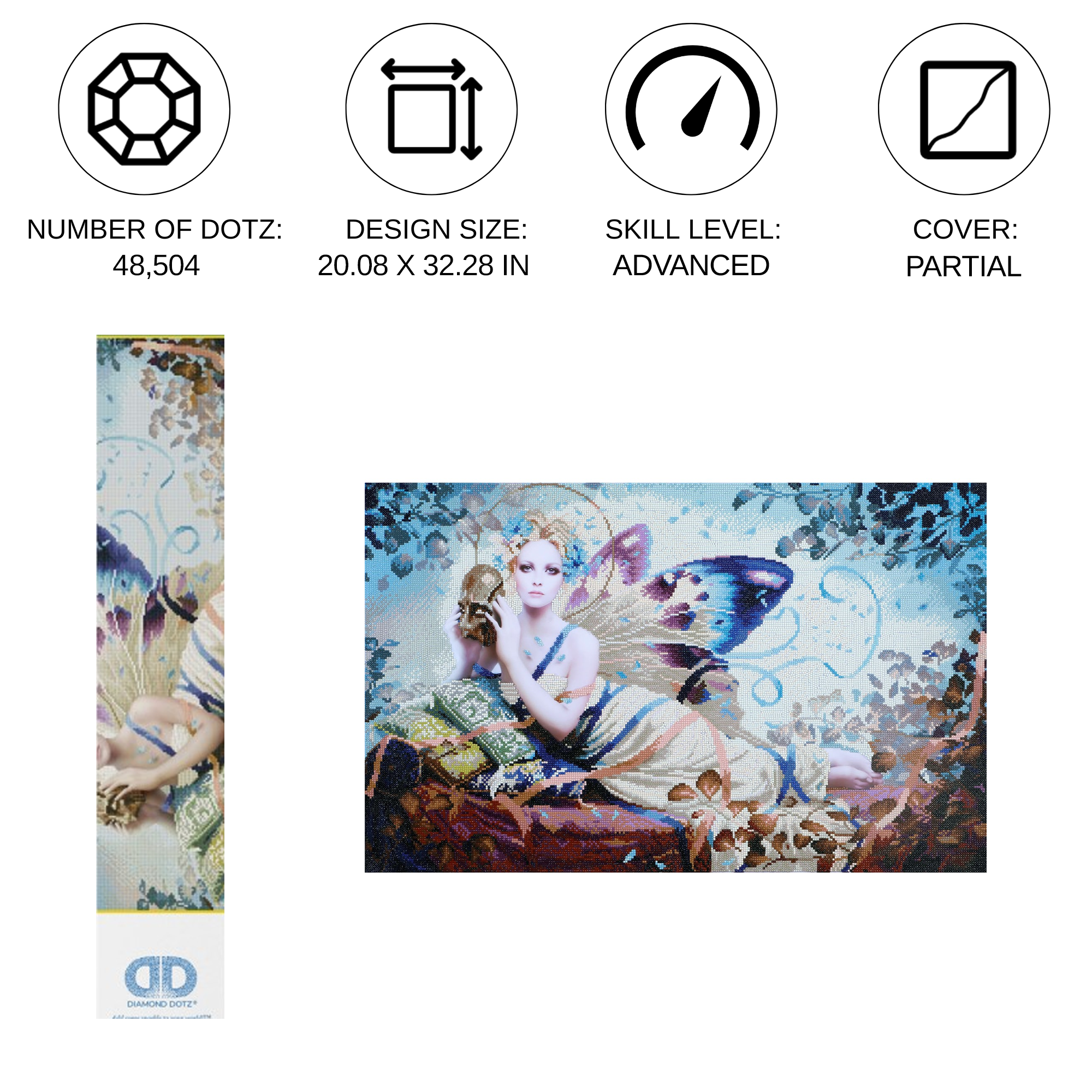 Diamond Dotz Prisoner - 32.3" x 20.1"