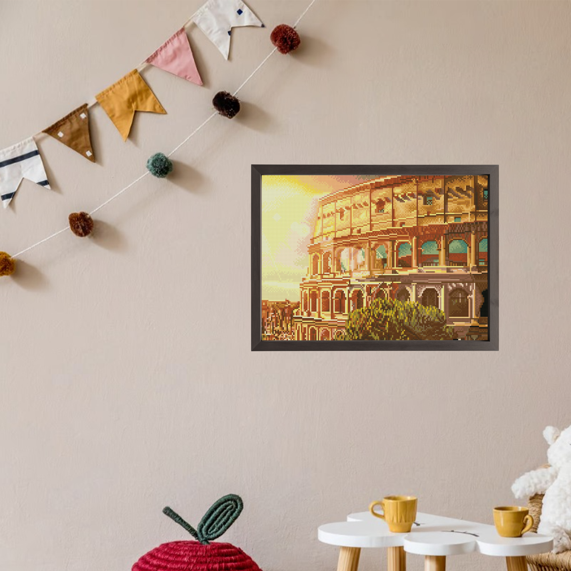 Diamond Dotz Roman Coliseum - 16.5" x 20.5"