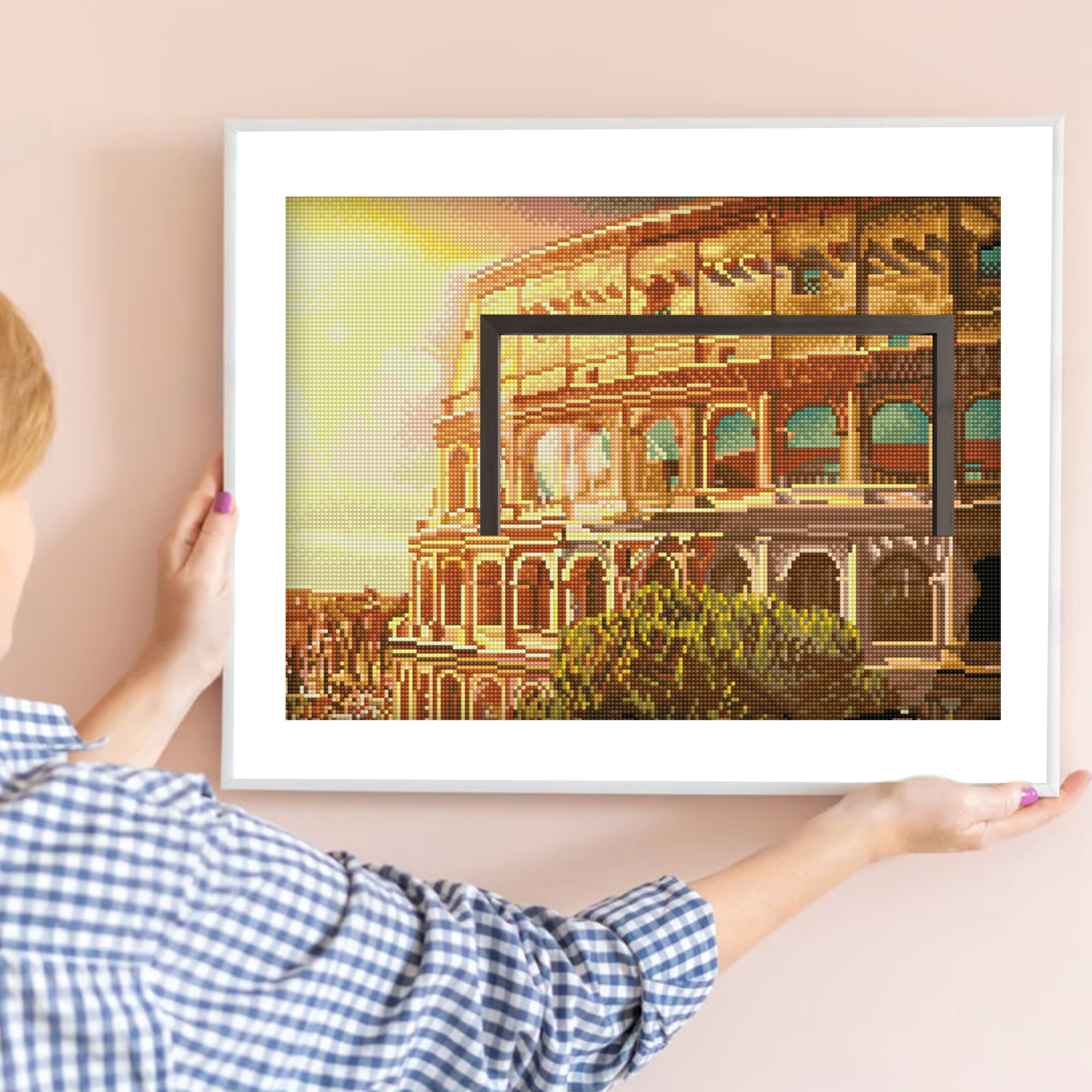 Diamond Dotz Roman Coliseum - 16.5" x 20.5"