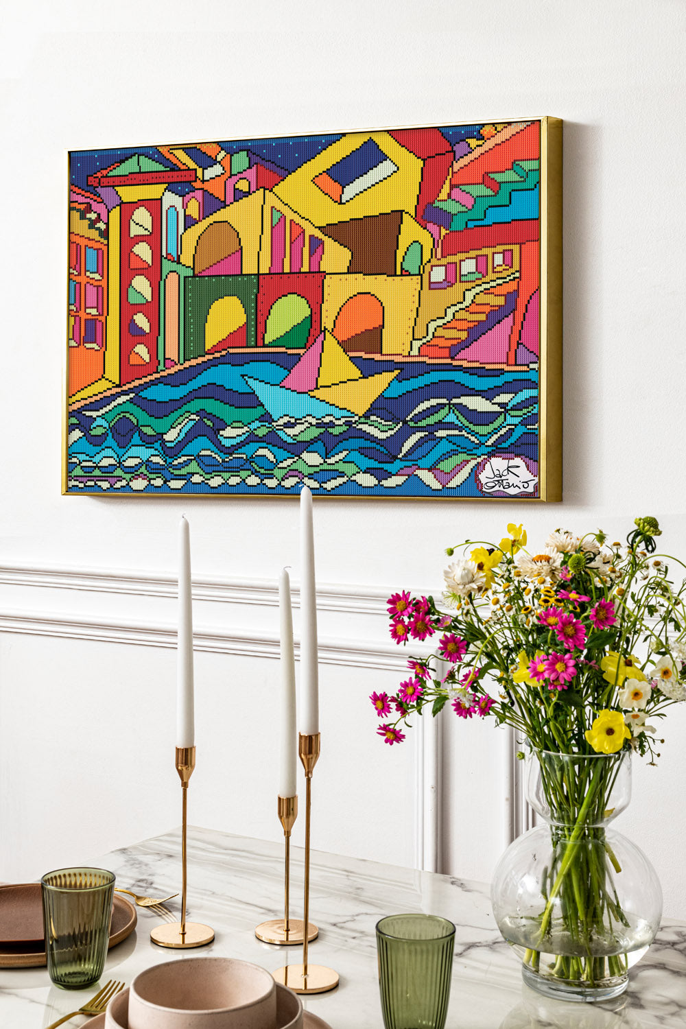 Diamond Dotz San Marco 2050 - 27.6" x 19.7"