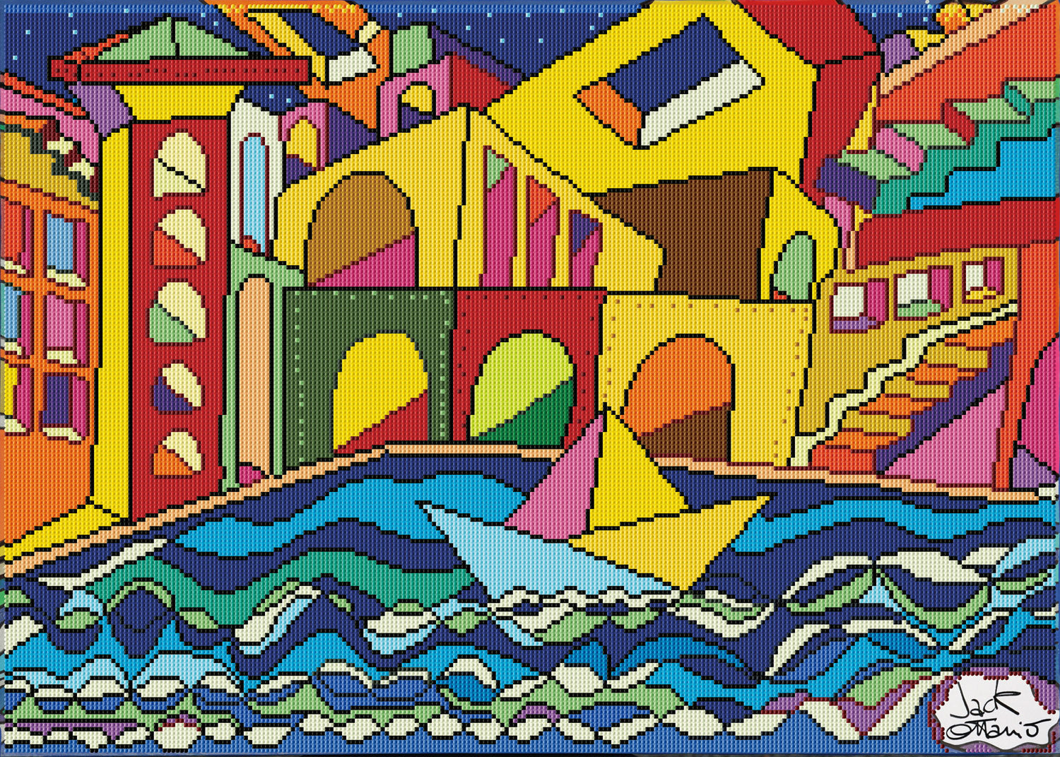 Diamond Dotz San Marco 2050 - 27.6" x 19.7"