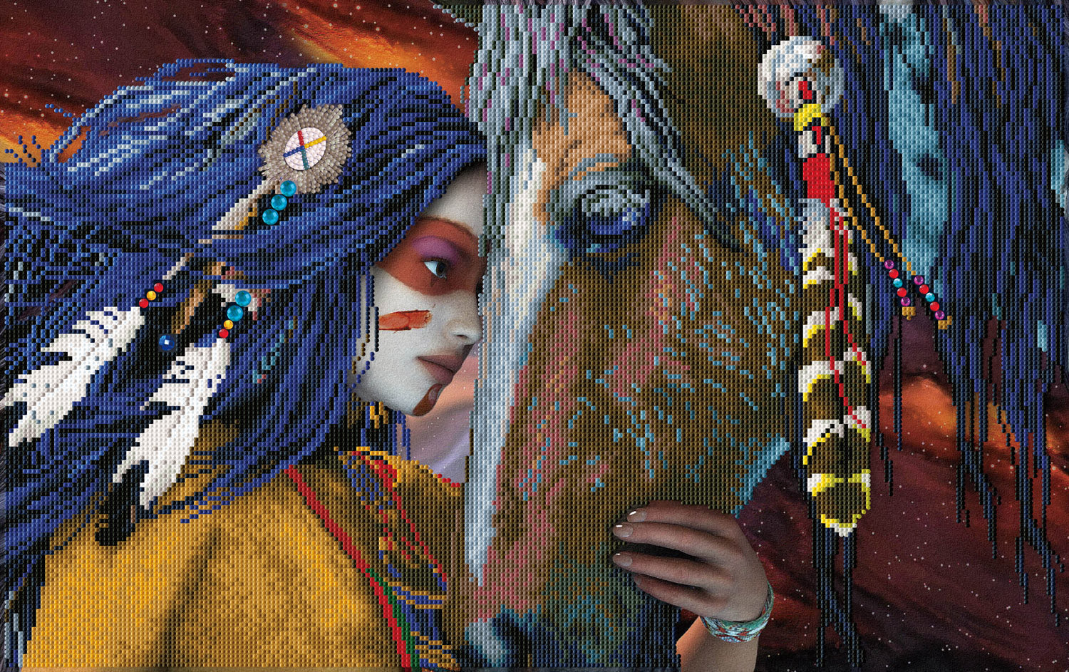 Diamond Dotz Soul Touch - 16.5" x 26.4"