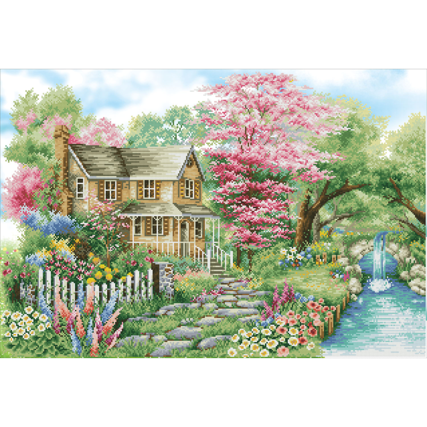 Diamond Dotz Spring Sparkle - 35.4" x 24.0"