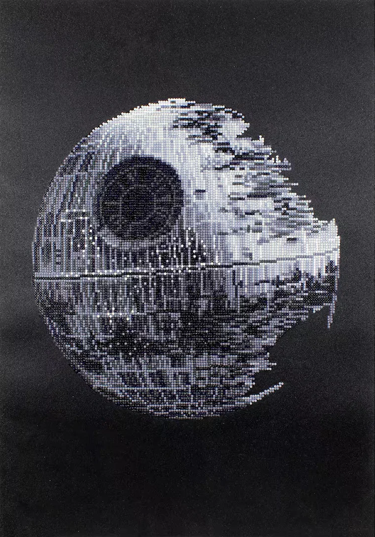 Diamond Dotz Star Wars Death Star - 16.5" x 23.6"