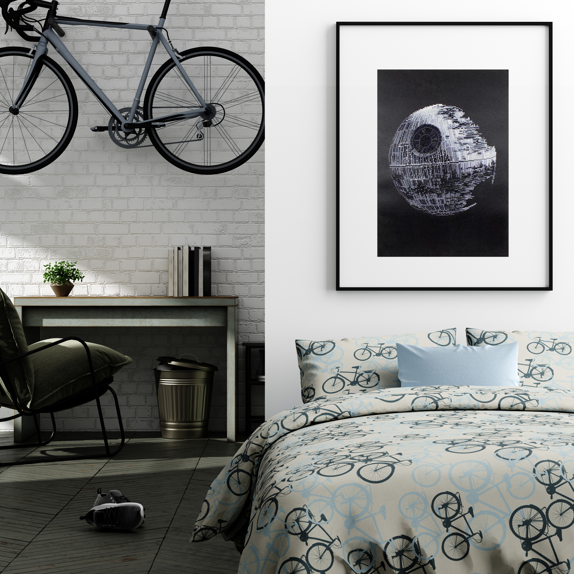 Diamond Dotz Star Wars Death Star - 16.5" x 23.6"