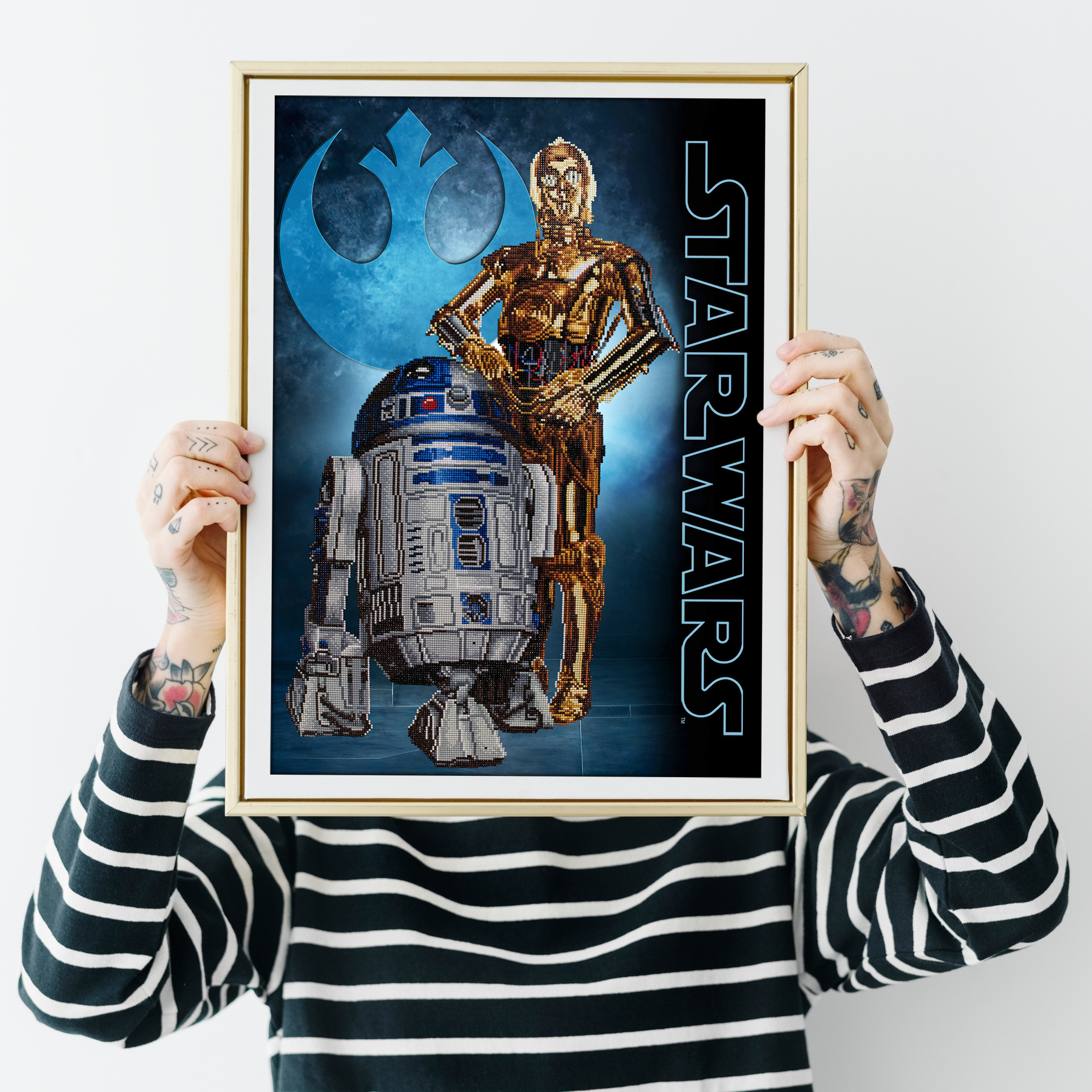 Diamond Dotz Star Wars Droids - 24.4" x 33.9"