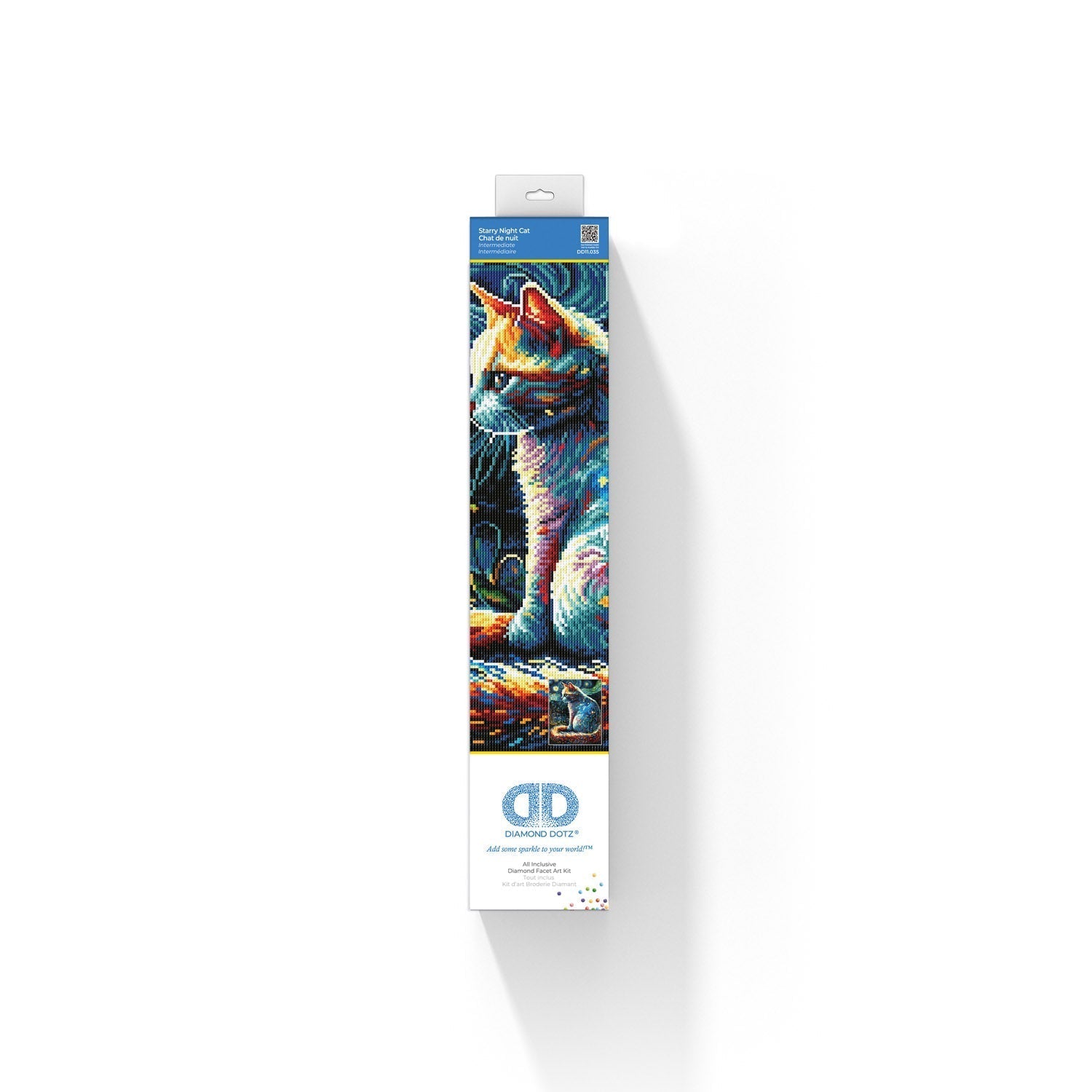 Diamond Dotz Starry Night Cat - 15.9" x 19.9"
