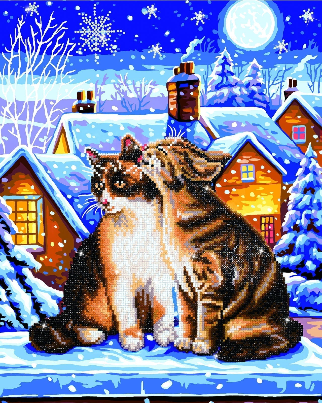 Diamond Dotz Stars & Whiskers - 15.8" x 19.7"