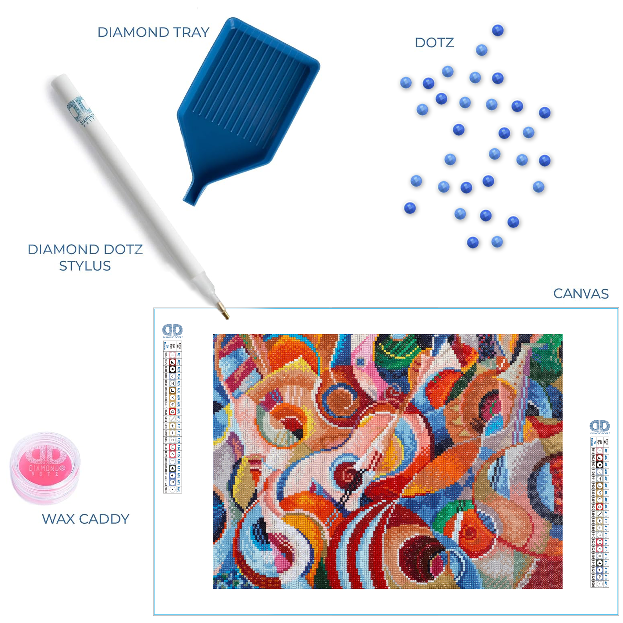 Diamond Dotz Symphony - 17.9" x 14.0"