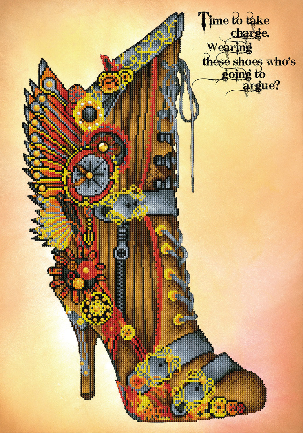 Diamond Dotz Take Charge - 18.4" x 26.3"