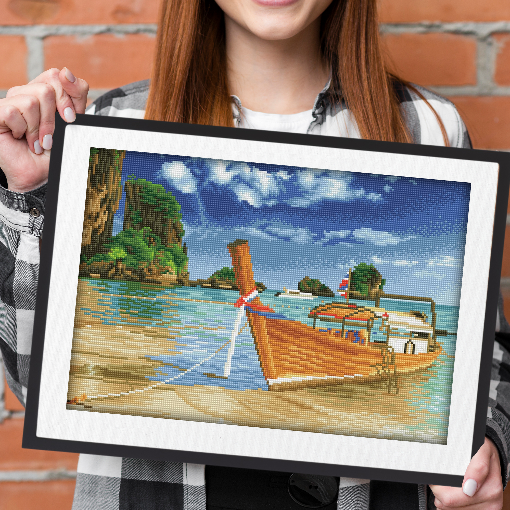 Diamond Dotz Thai Escape - 20.5" x 13.8"
