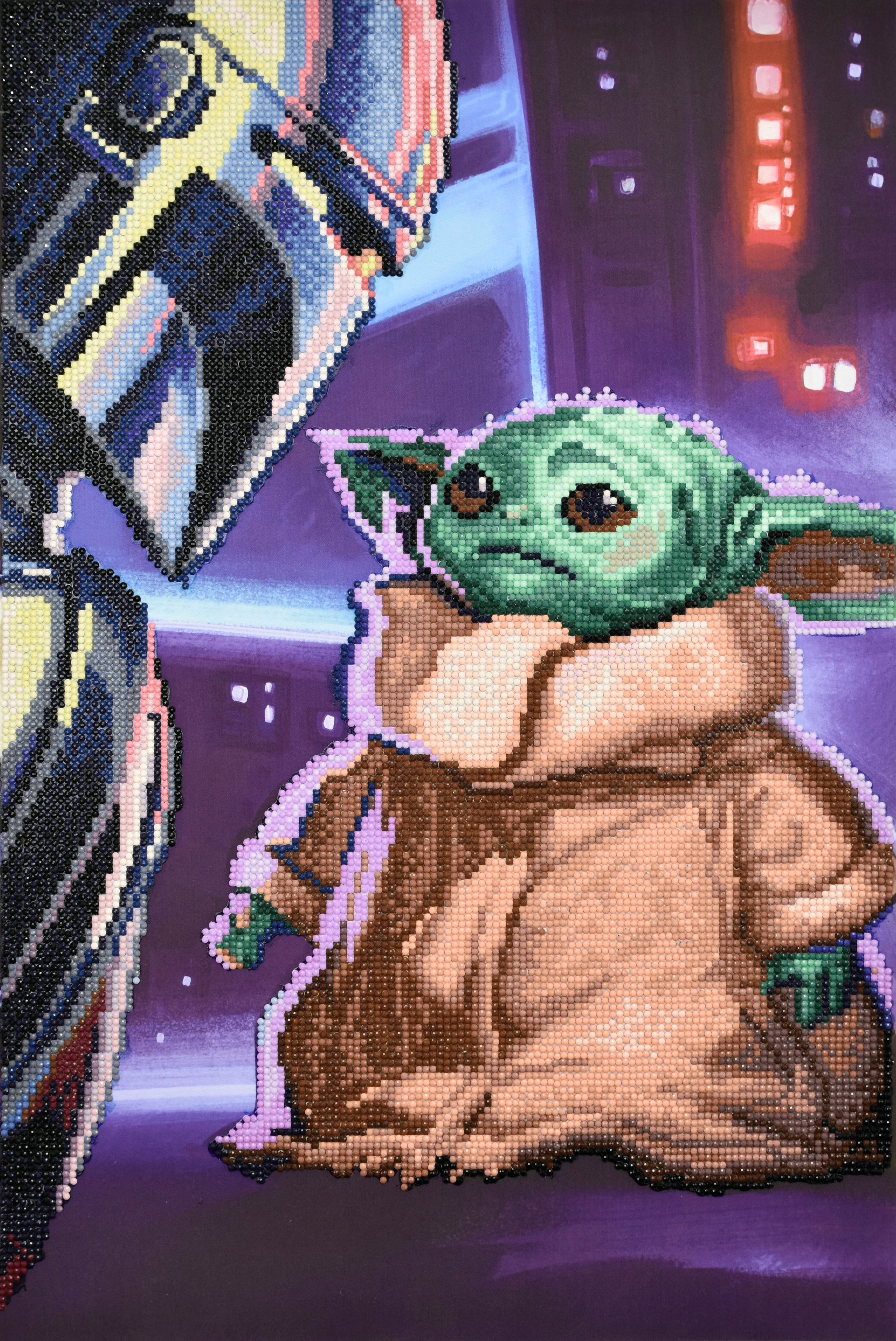 Diamond Dotz The Child & Mandalorian - 14.6" x 21.7"