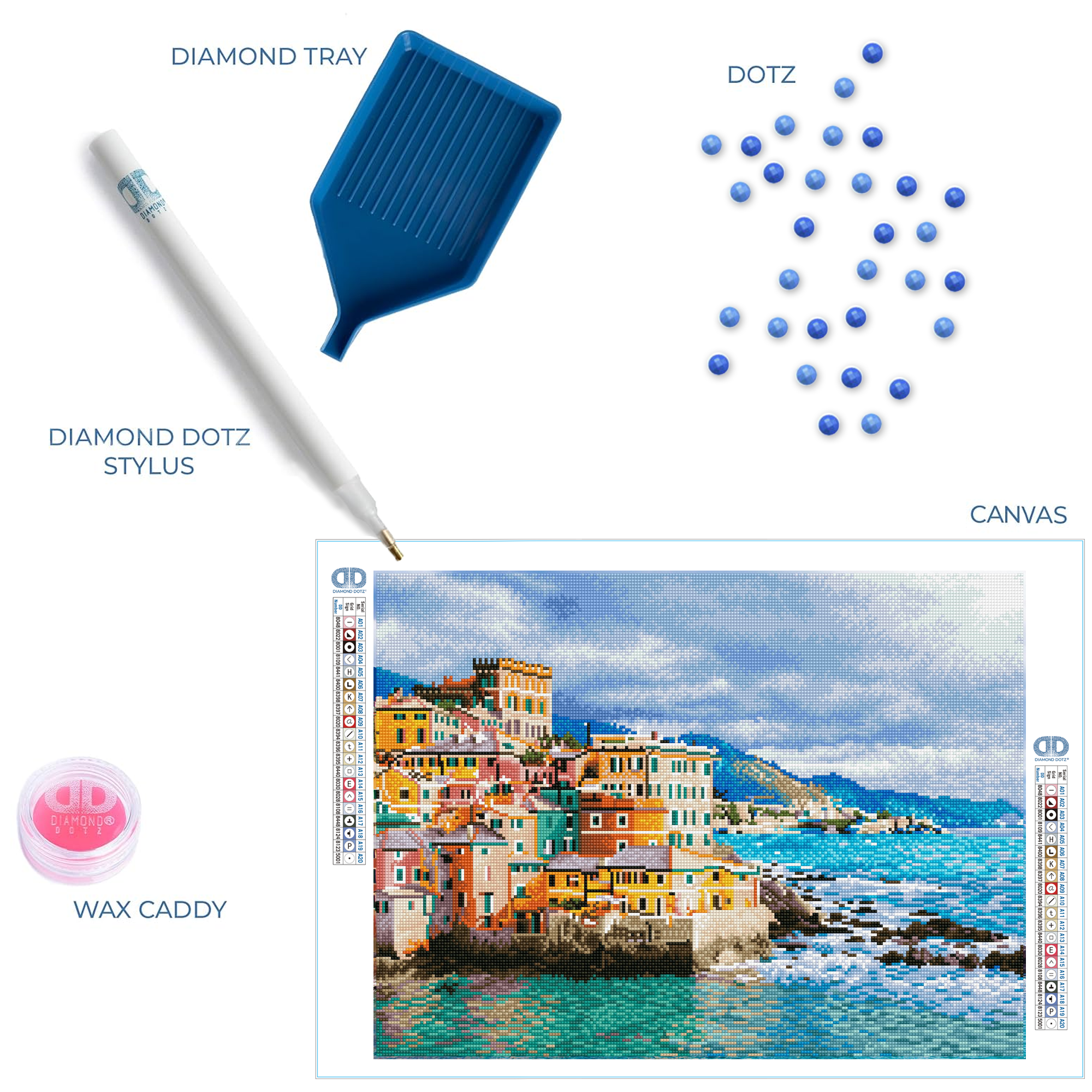 Diamond Dotz Winter Day View - 24.8" x 18.5"