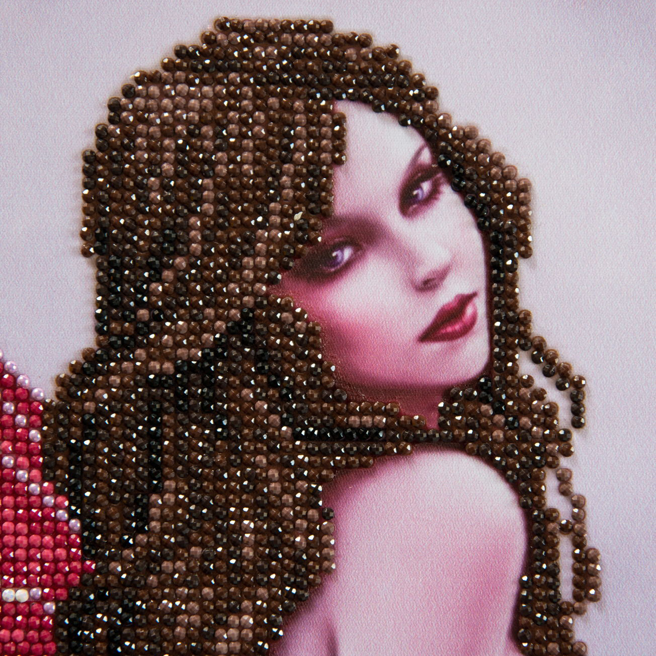 Diamond Dotz Winter Rose Fairy - 20.5" x 26.8"