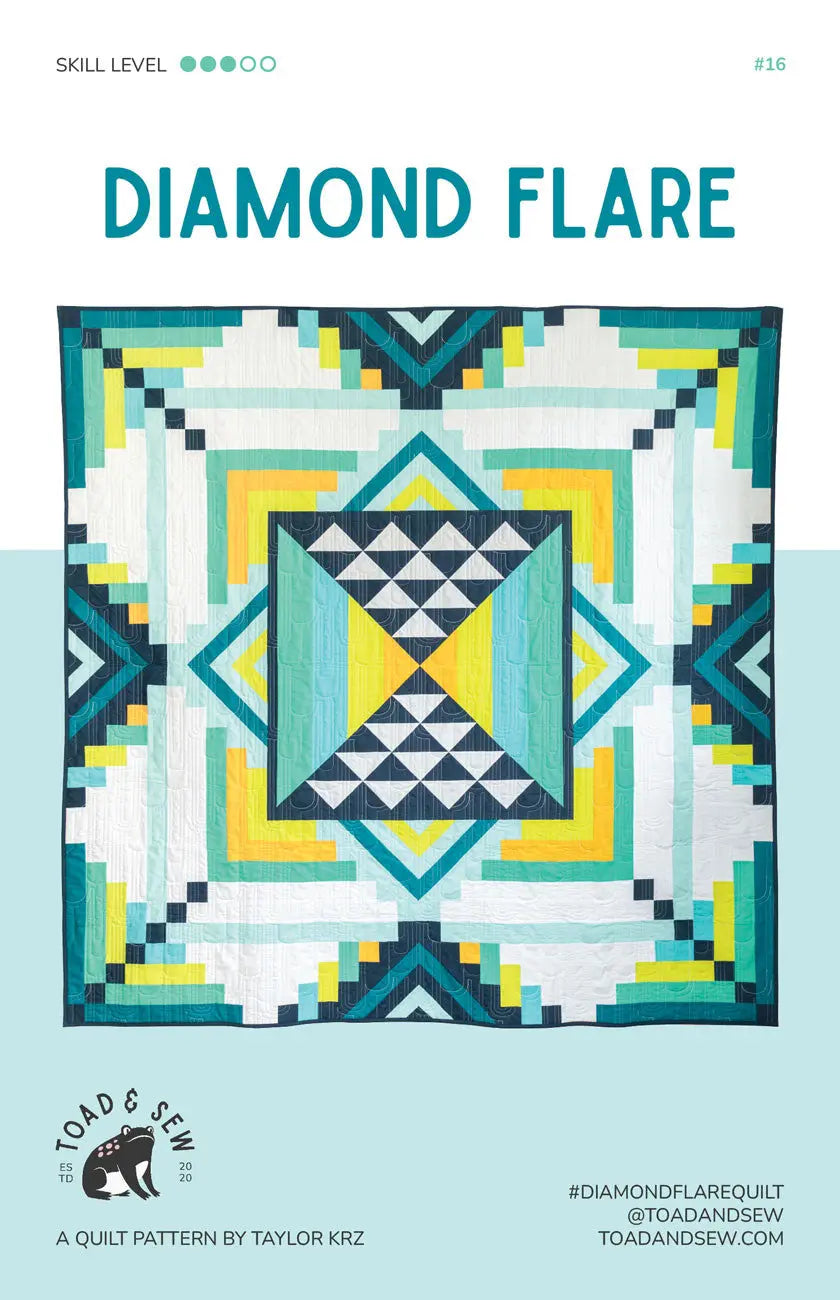 Diamond Flare Quilt - Linda's Electric Quilters