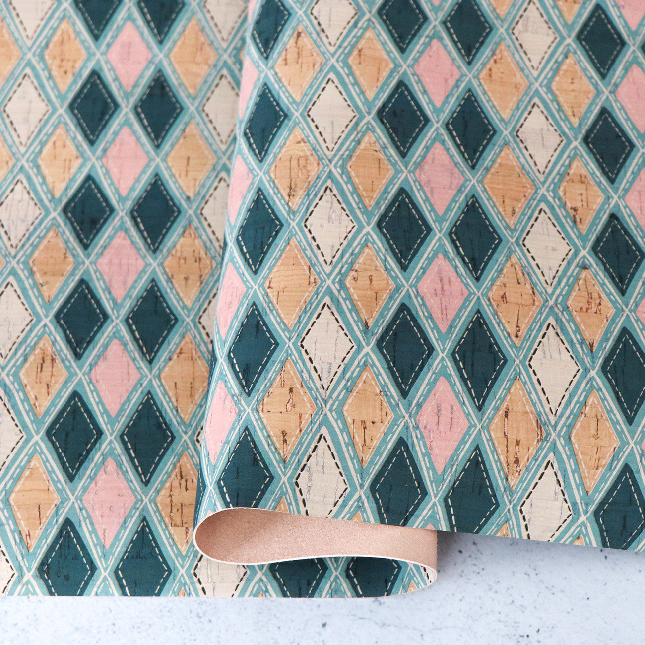 Diamond in the Rough Cork 1/2 yd