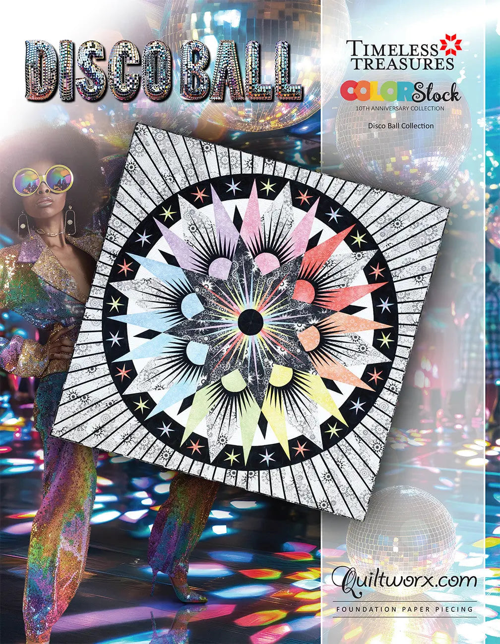 Disco Ball - Linda's Electric Quilters