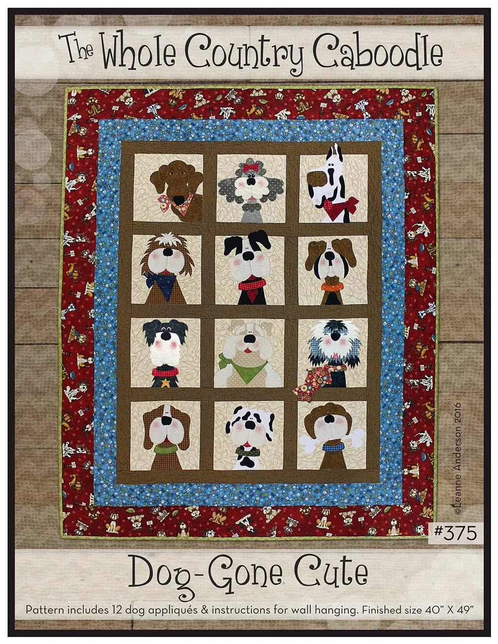 Dog Gone Cute - Linda's Electric Quilters