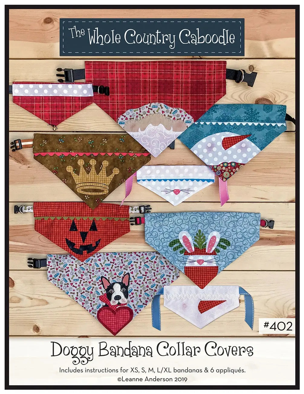Doggy Bandana Collar Covers - Linda's Electric Quilters
