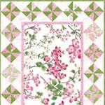 Dogwood Trail Table Runner (Digital Download) - Linda's Electric Quilters